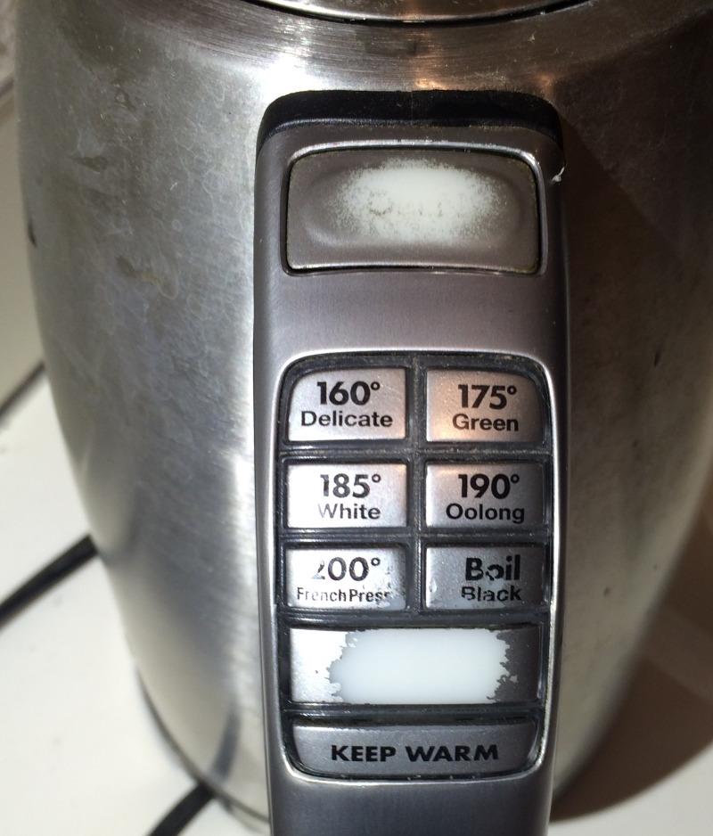 Cuisinart Electric Kettle, 1500W, 6 Temperature Presets, 1.7L, CPK-17P1 customer photo 1