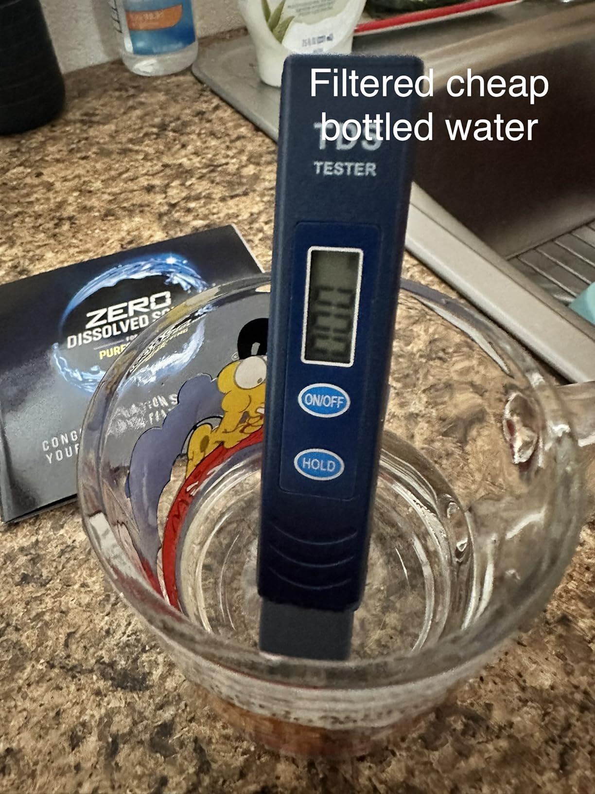 ZeroWater 23-Cup Water Filter Dispenser Removes PFOA/PFAS | IAPMO certified: Lead, PFOA/PFOS, chromium, mercury; 5-stage Advanced Filtration; 0 TDS Water Filter Pitcher customer photo 1