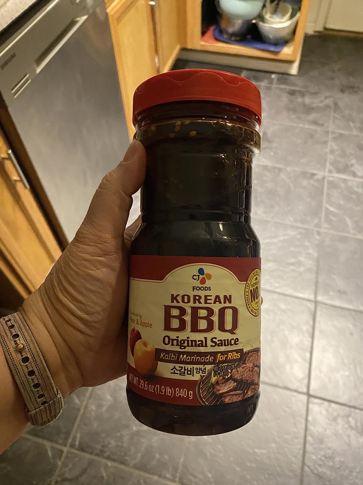 CJ Korean BBQ Sauce - Bulgogi, 29.63-Ounce Bottles (Pack of 4) customer photo 1