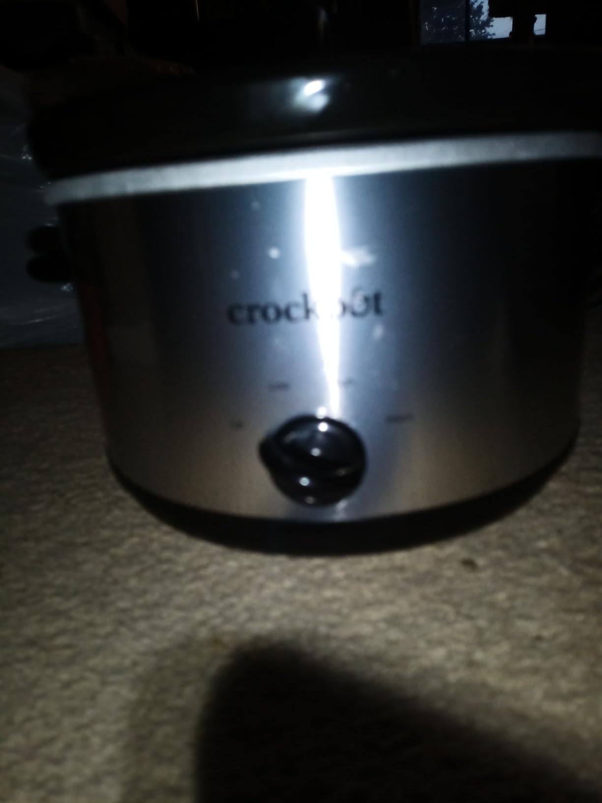 Crock-Pot 3-Quart Manual Slow Cooker, Serves 3+ People, Great for Small Meals, Dips, & Sides; Removable Stoneware is Oven & Dishwasher-Safe, Stainless Steel customer photo 1