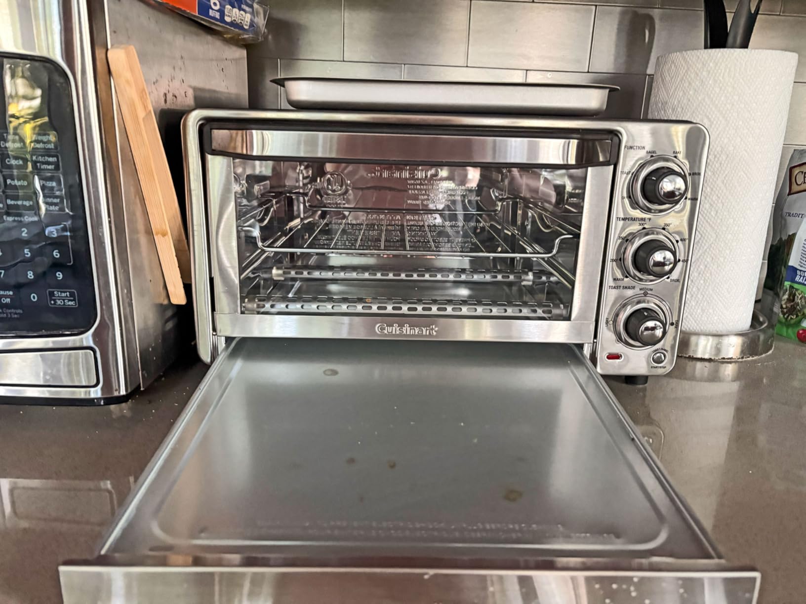 Cuisinart Toaster Oven Broiler, 1800W Countertop Design, 0.5 cu. ft., TOB-40N customer photo 2