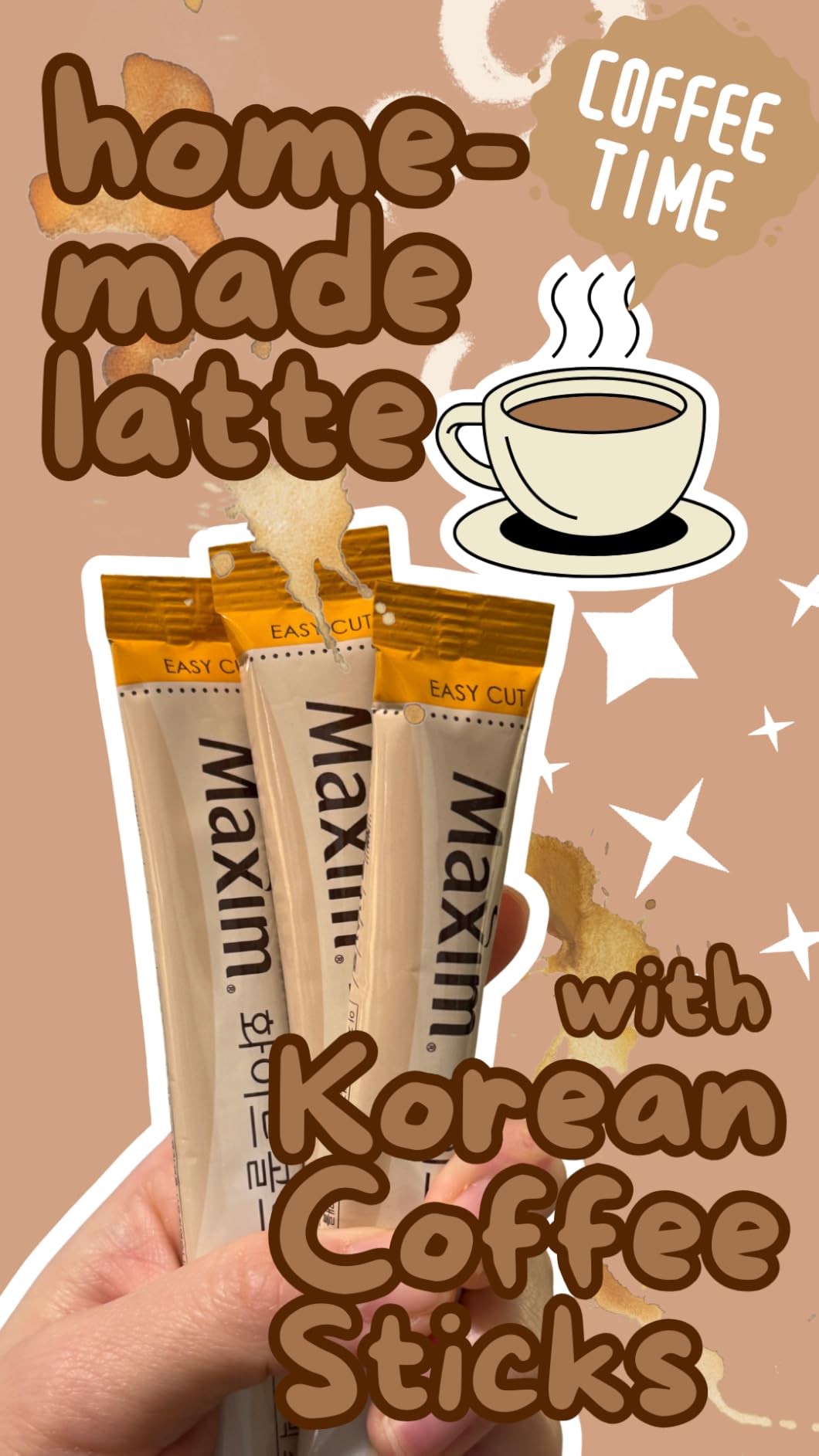 Korea coffee [MAXIM coffee] White Gold coffee mix 100 pieces customer photo 2