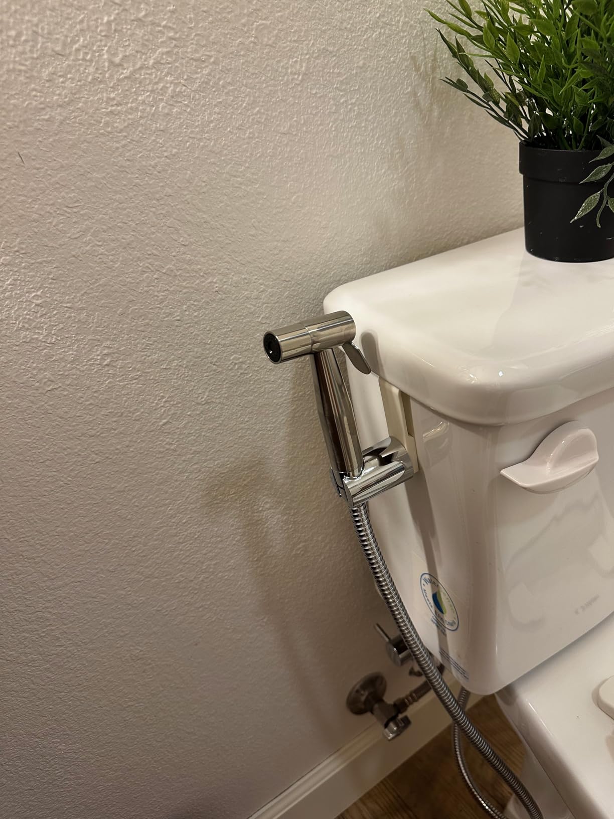 CSL-40 CleanSpa Luxury Hand Held Bidet Shattaf Sprayer, Silver customer photo 2