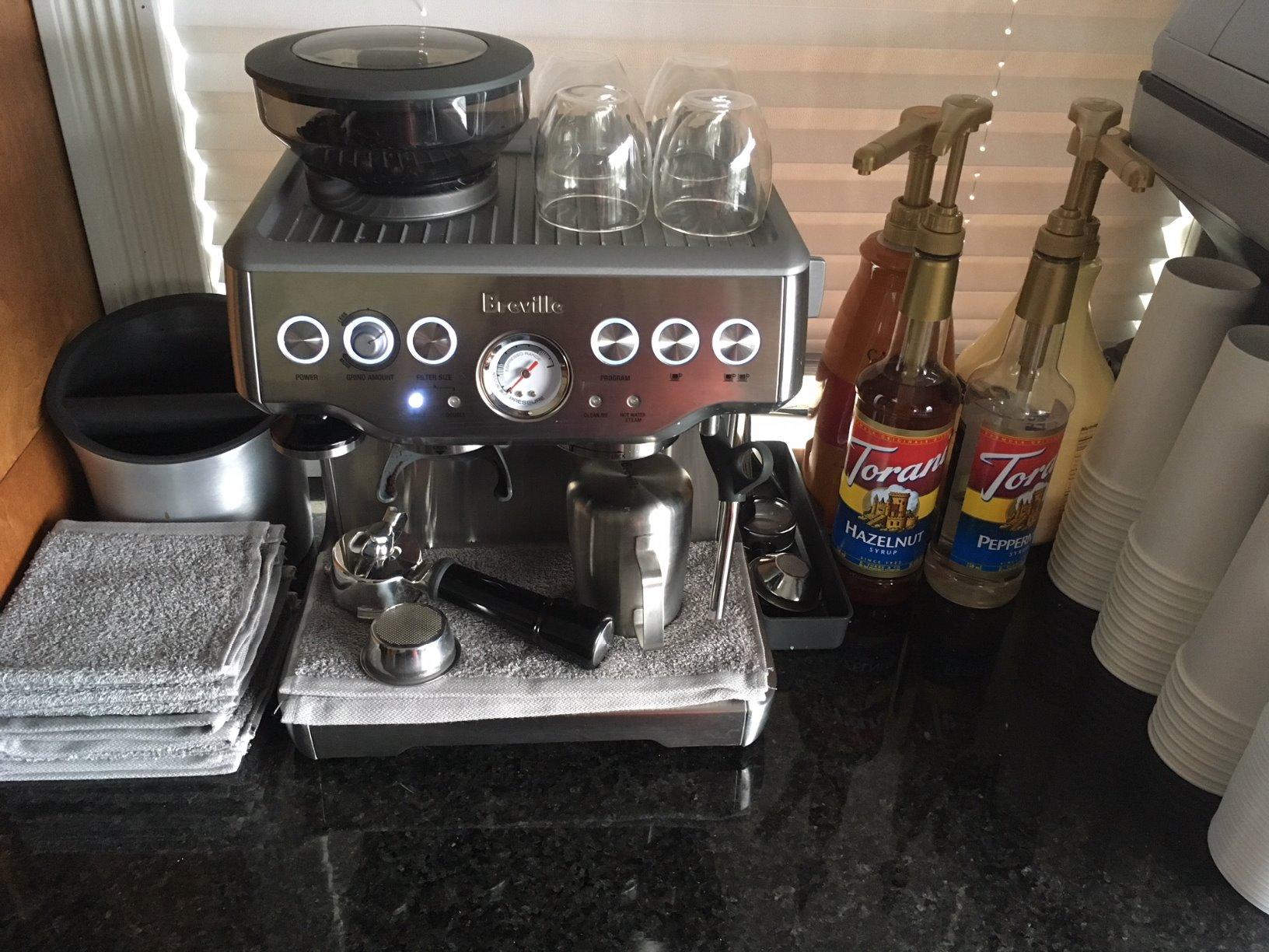 Breville BES870XL Barista Express Espresso Machine, Brushed Stainless Steel customer photo 2