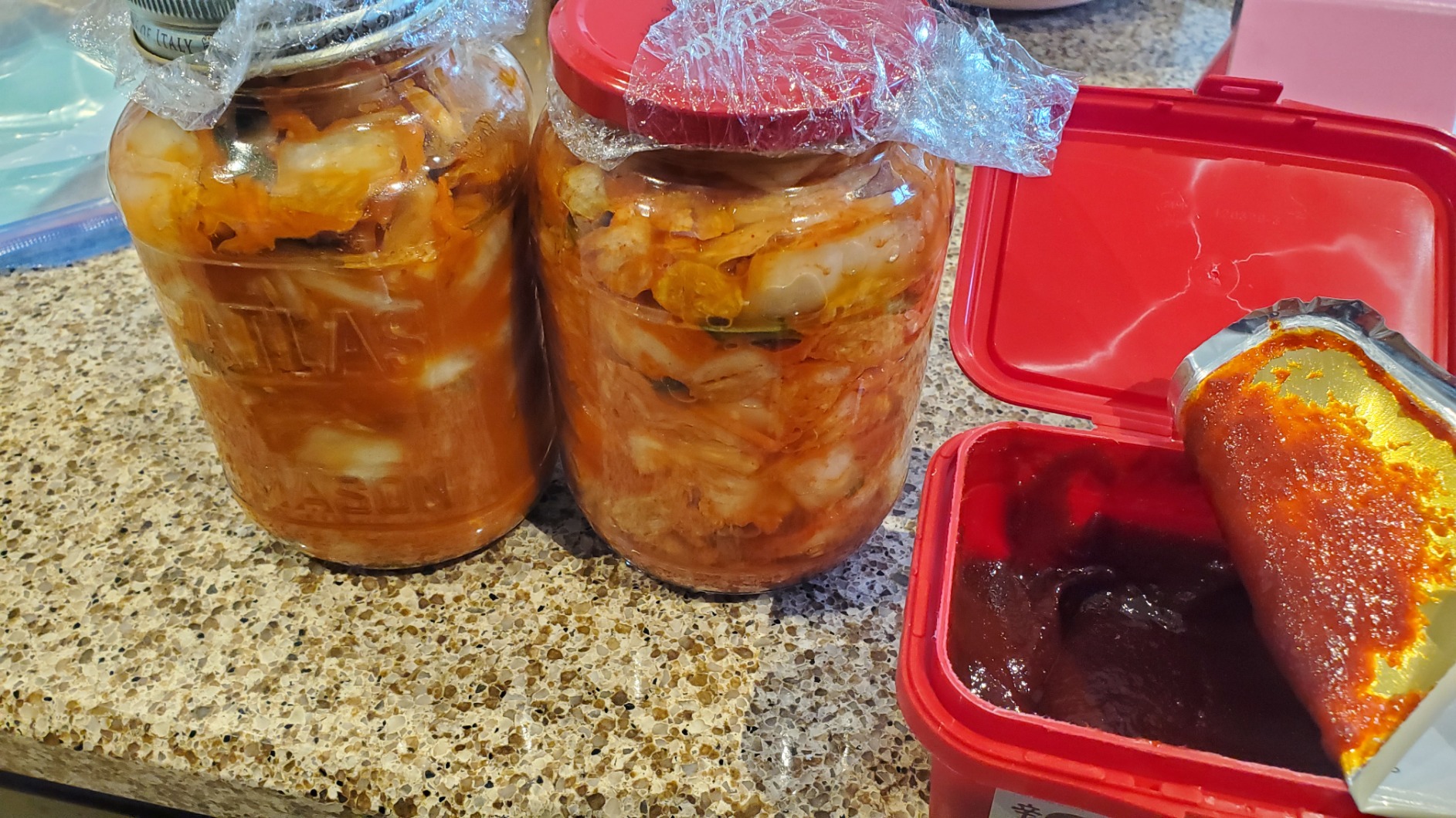 Maeil Spicy Korean Gochujang (고추장) Paste [Hot Pepper Paste], Traditional Fermented Chili Pepper, Perfect Jang Sauce for Dips and Marinades [Korean Chili] 500g customer photo 2