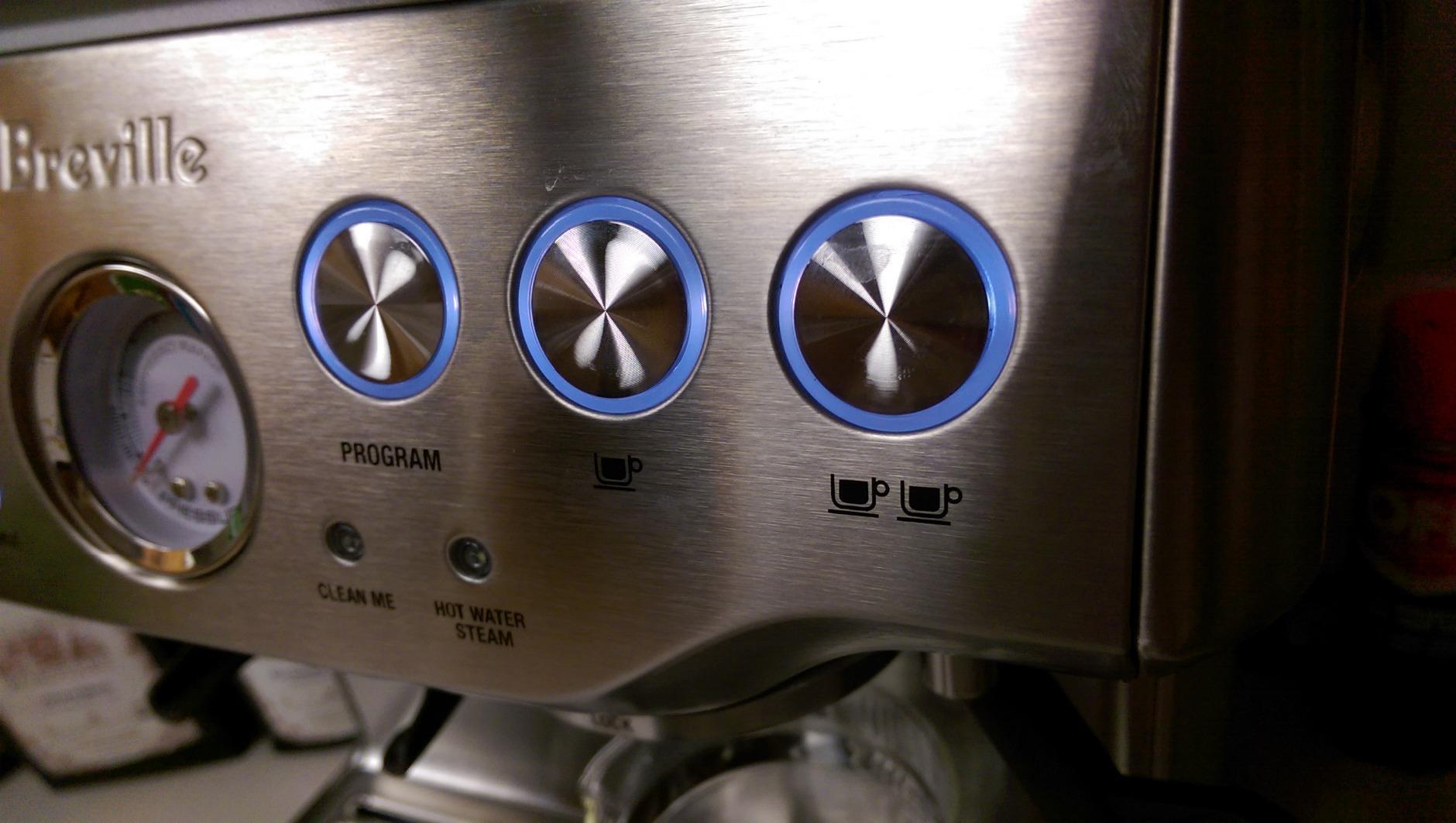 Breville BES870BSXL Barista Express Espresso Machine, Black Sesame, Built-in Grinder, Steam Wand for Latte and Cappuccino customer photo 2