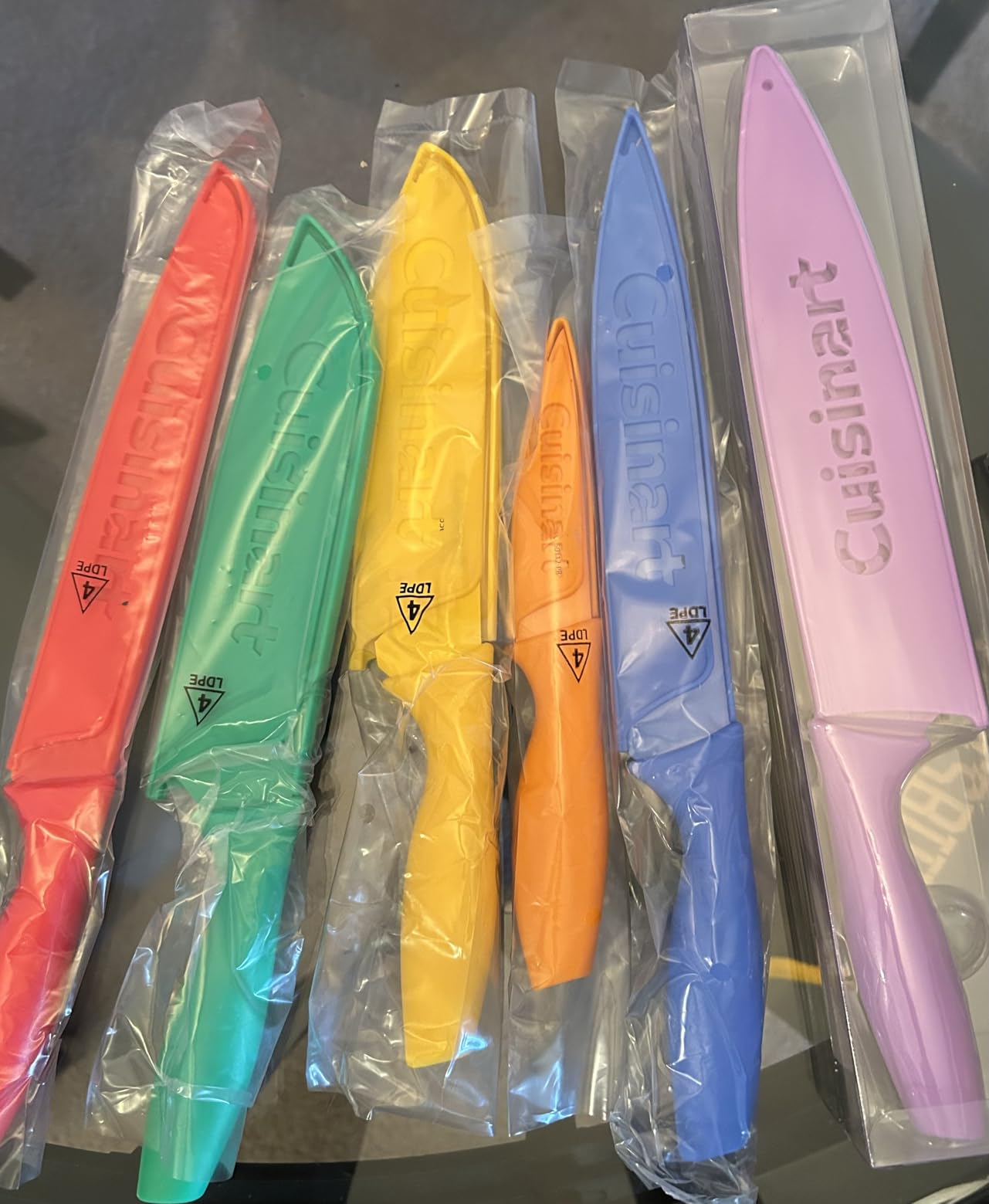 Cuisinart C55-01-12PCKS Collection 12-Piece Knife, Multicolor Advantage-Cutlery-Set, Multi-colored customer photo 2