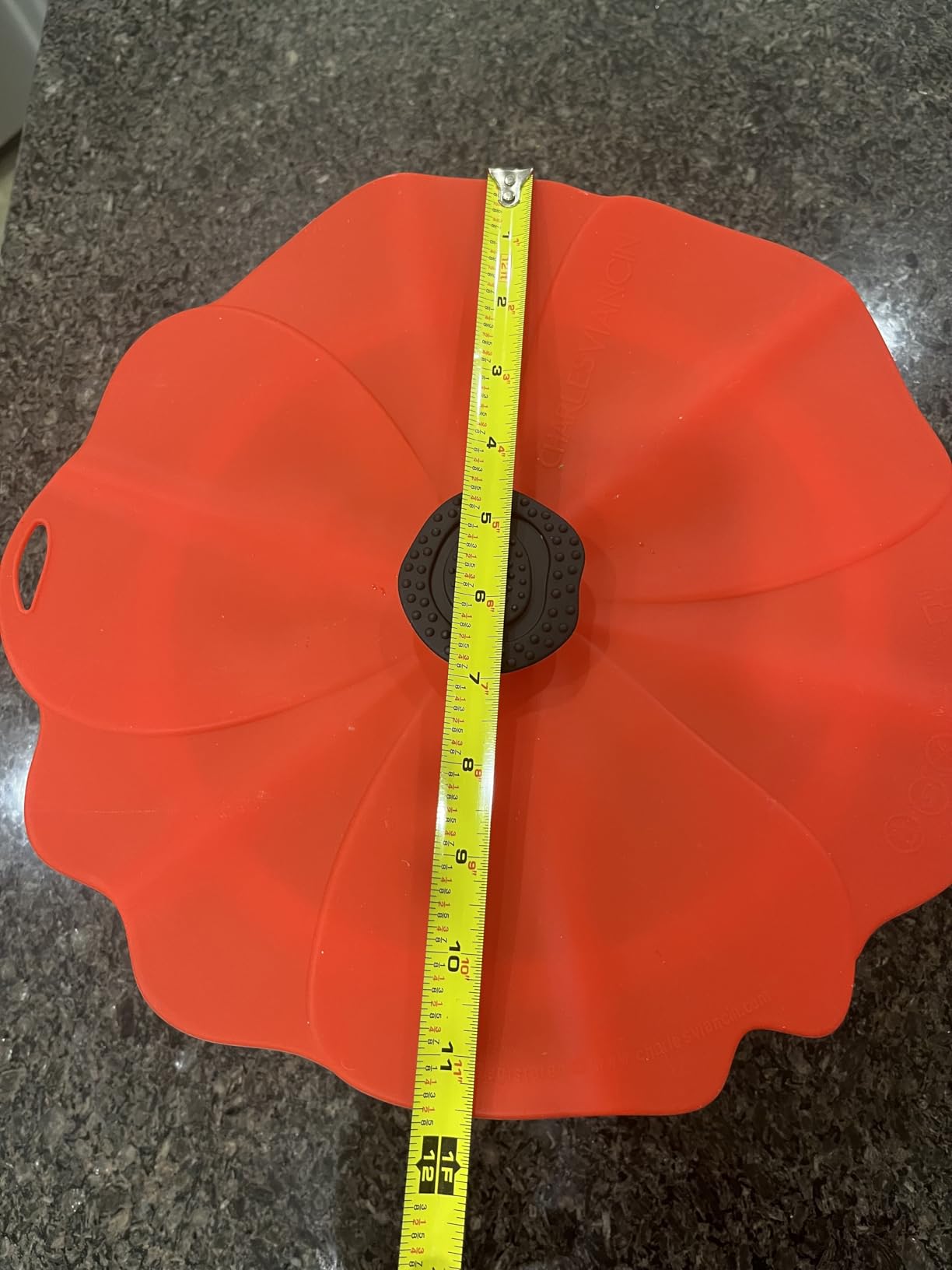 Charles Viancin - Poppy Silicone Lid for Food Storage and Cooking - Airtight Seal on Any Smooth Rim Surface - BPA-Free - Oven, Microwave, Freezer, Stovetop and Dishwasher Safe (6 Inch) customer photo 2