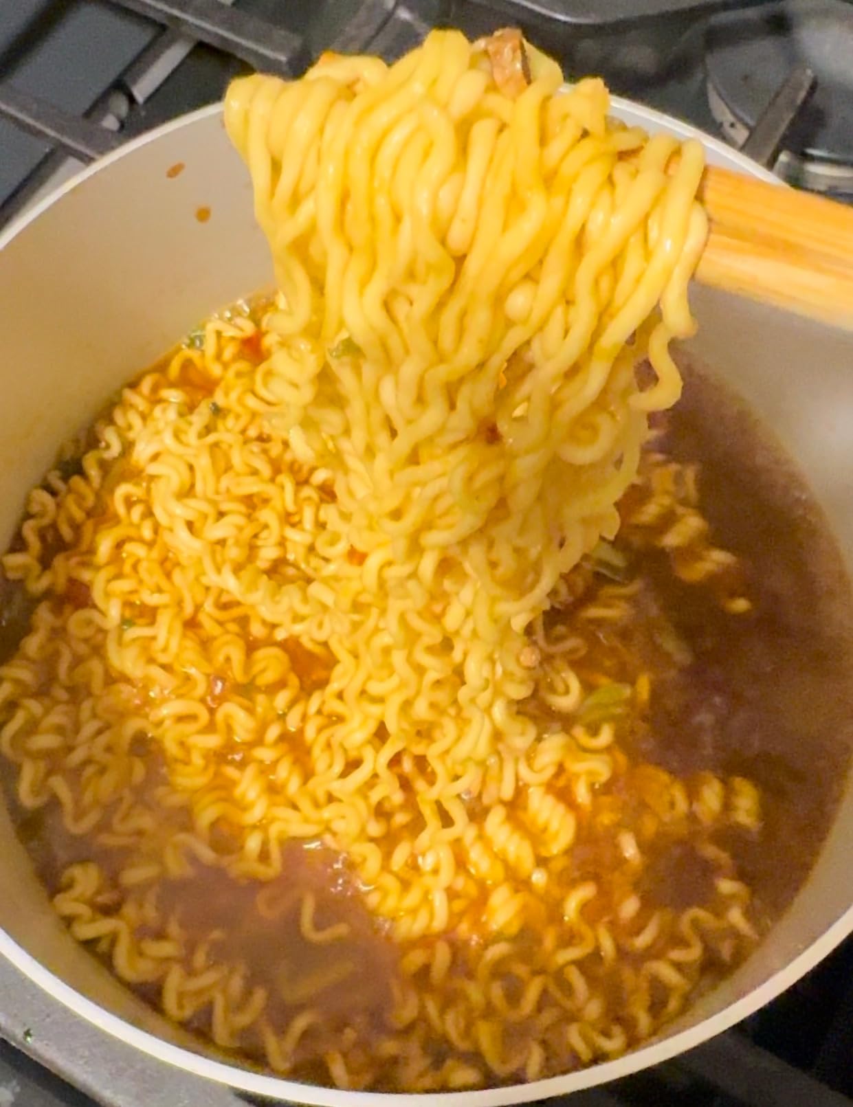 OTOKI YEUL Ramen, Super Spicy Korean Instant Noodles, Extreme Hot & Savory Broth, Chewy Noodles, 4.23 oz (Pack of 5) customer photo 1