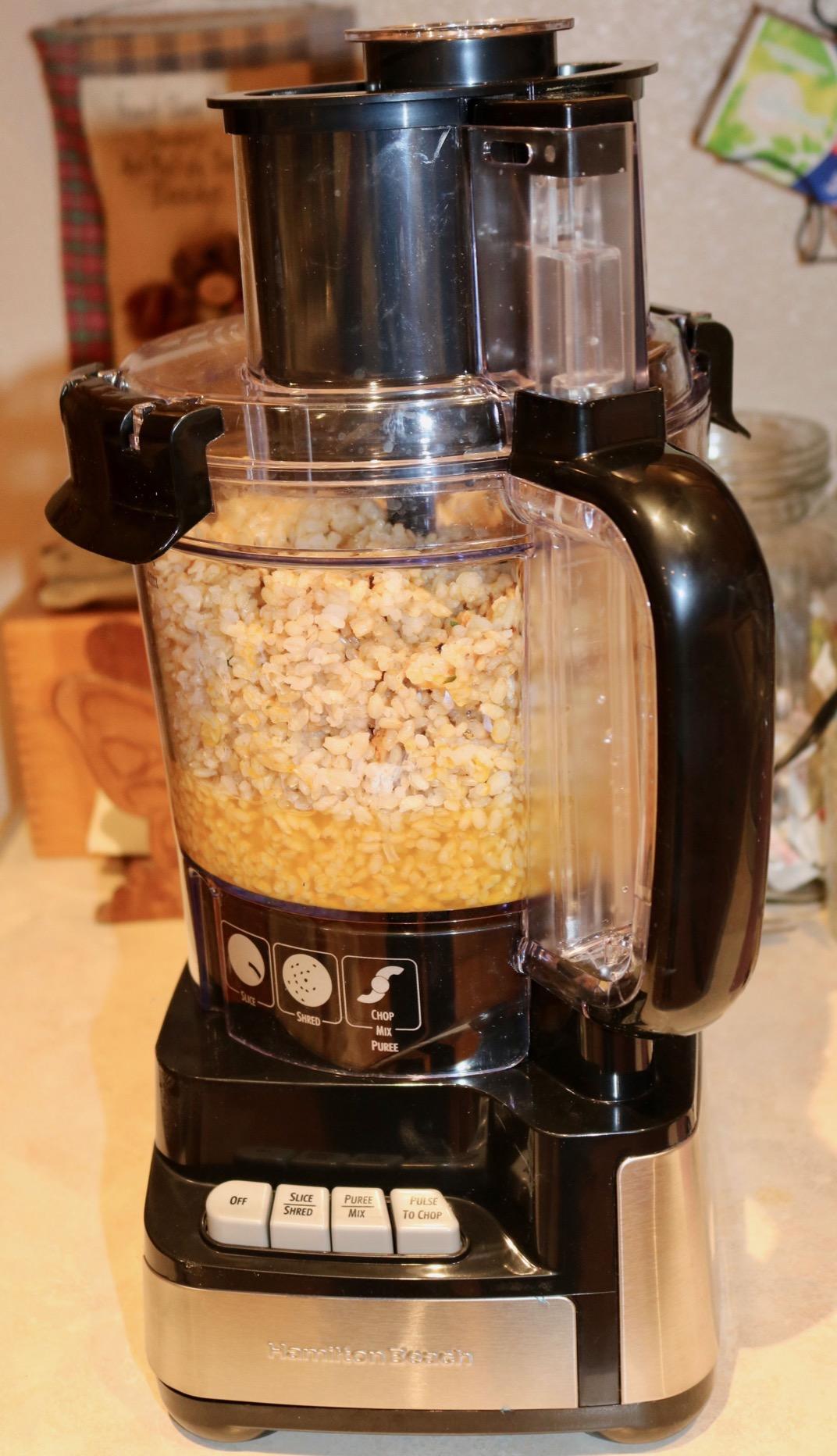 Hamilton Beach 12 Cup Stack & Snap Food Processor and Vegetable Chopper | BPA Free | Stainless Steel Blades | 2-Speed 450 Watt Motor | Easy Stacking Assembly | Black | 70725A customer photo 2