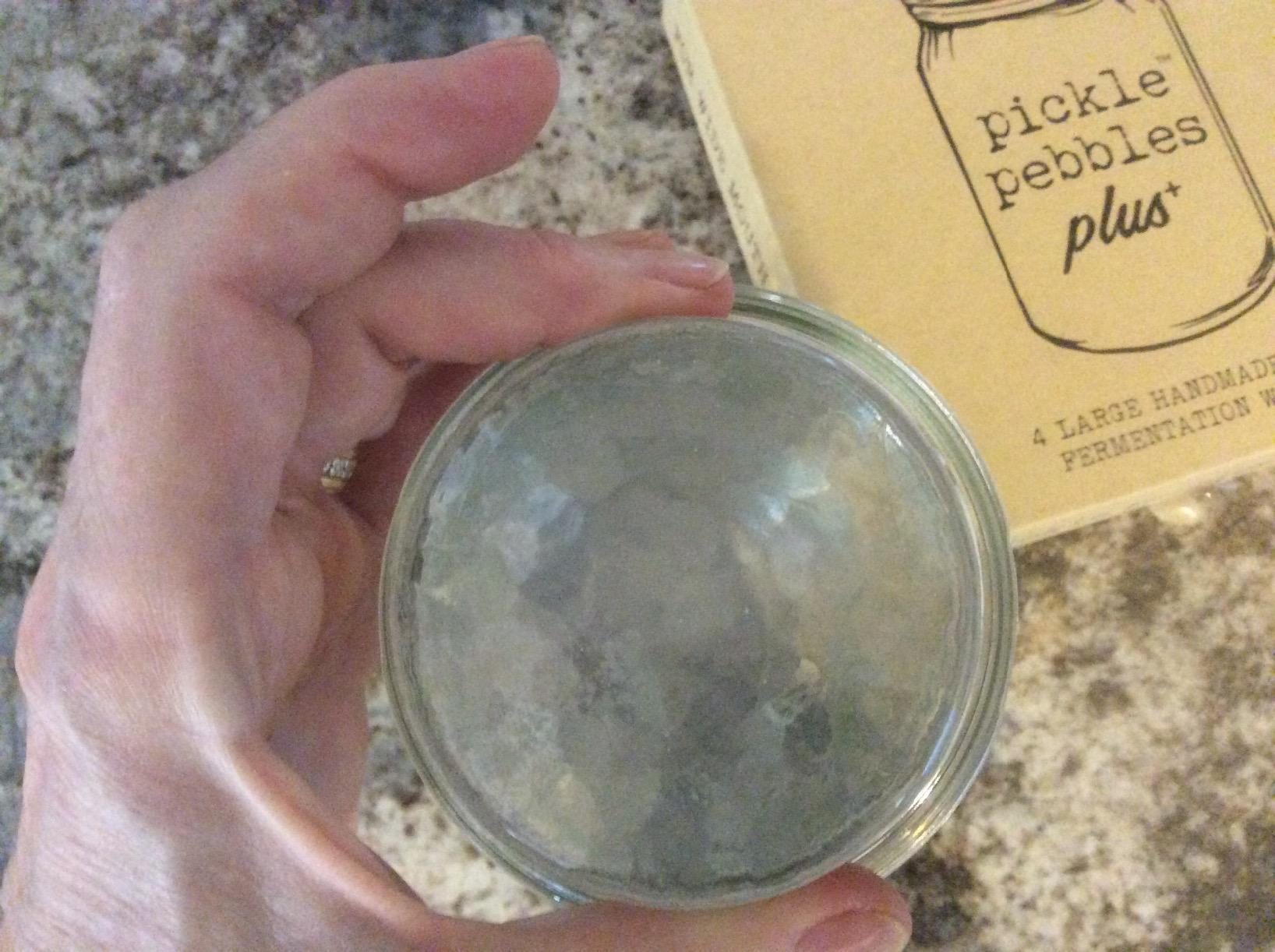Masontops Pickle Pebble Glass Fermenting Weights - Pickling Fermentation Weight Set - Small Mouth Size For Mason Jar Fermentation Kit customer photo 2
