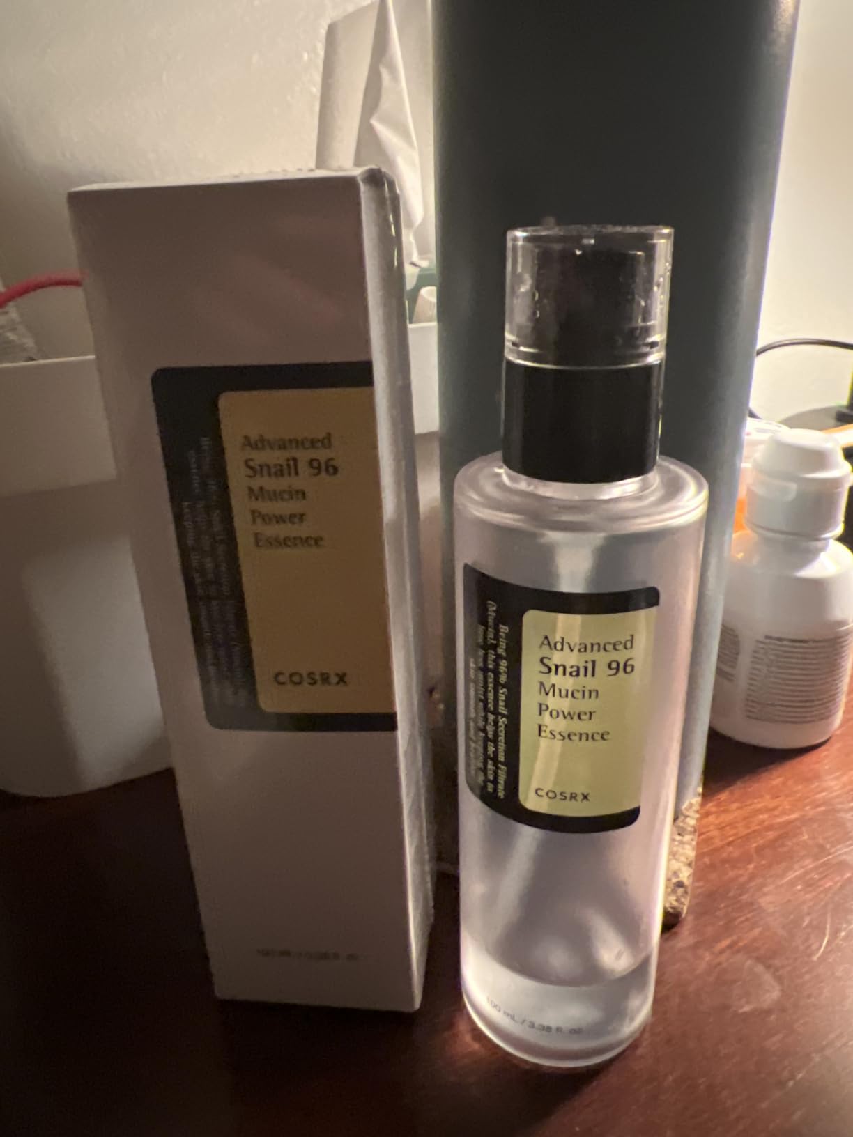 COSRX Snail Mucin 96% Repairing Serum for Soothing & Hydrating 3.38 oz. | Snail Secretion Filtrate for Dull Skin & Fine Lines, Korean Skin Care customer photo 1