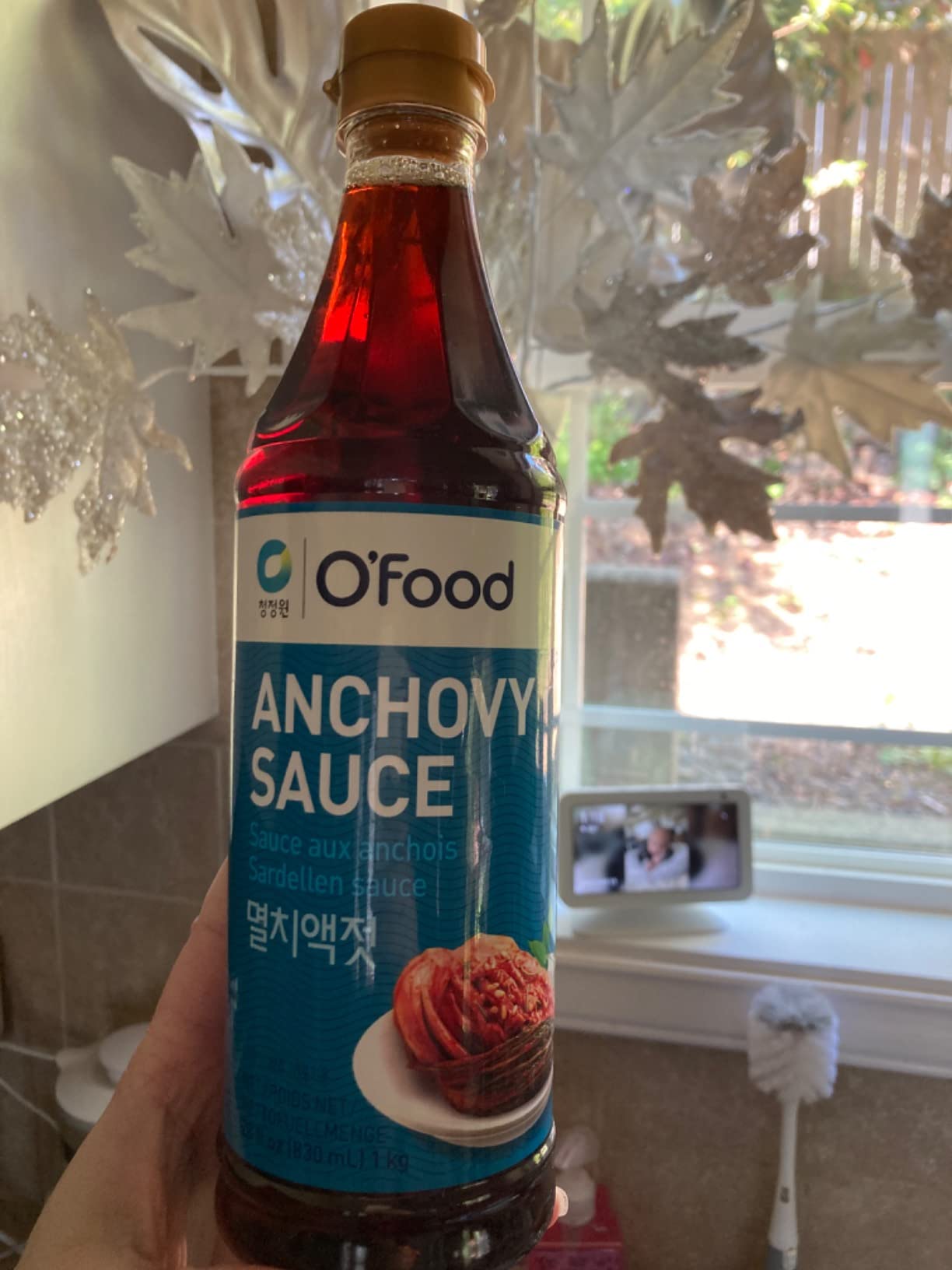 Chung Jung One O'Food Premium Anchovy Fish Sauce, Korean Pantry Staple Flavor Enhancer, Perfect for Kimchi, Soups and Stews (Anchovy Sauce, 1kg) customer photo 1