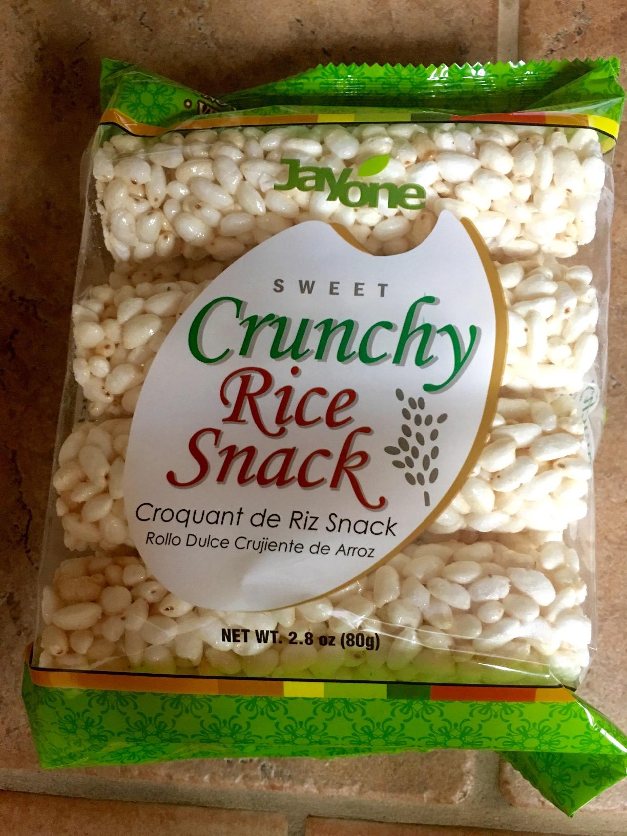 Jayone Sweet Crunchy Rice Snack, Original, No Preservatives, Gluten Free, 2.8 Ounces (Pack of 6) customer photo 1