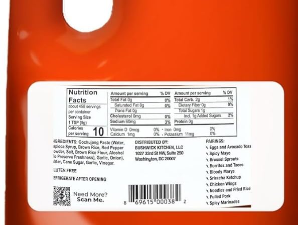 Weak Knees Gochujang Sriracha Hot Sauce 10.5 oz Squeeze Bottle customer photo 1