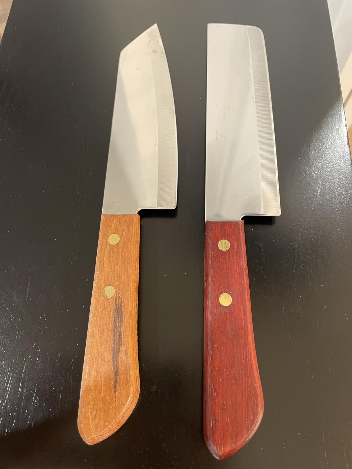 KIWI Knife Cook Utility Knives Cutlery Steak Wood Handle Kitchen Tool Sharp Blade 6.5