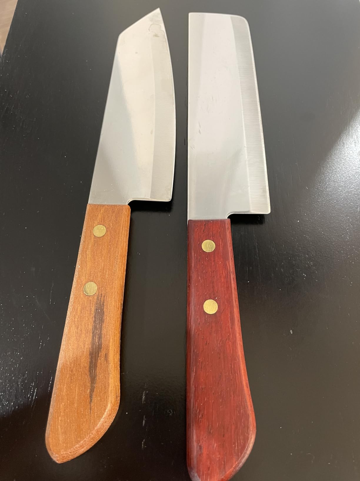 KIWI Knife Cook Utility Knives Cutlery Steak Wood Handle Kitchen Tool Sharp Blade 6.5