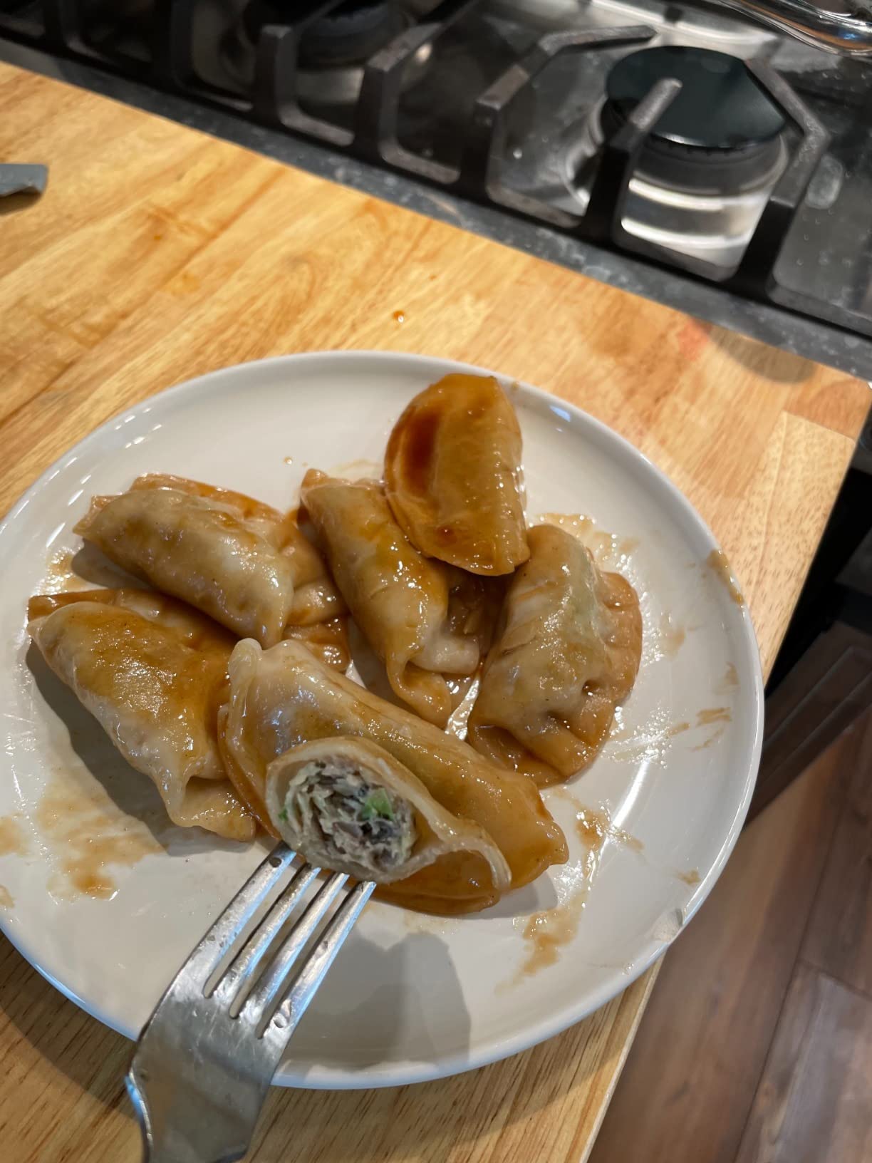 LING Potstickers Frozen Pork & Vegetable 24 Ounce customer photo 2