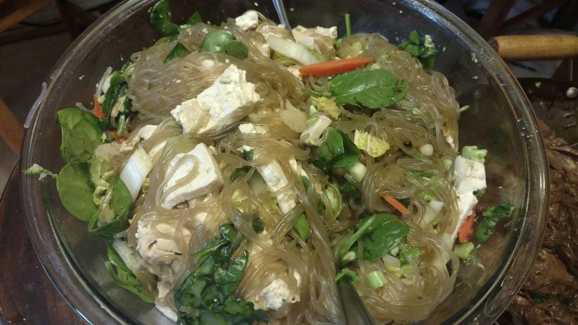 Ottogi Korean Sweet Potato Glass Noodles (Dangmyeon) - 2.2 lbs (1kg) - Traditional Korean Vermicelli for Japchae, Stir-Fry, and Soups customer photo 1