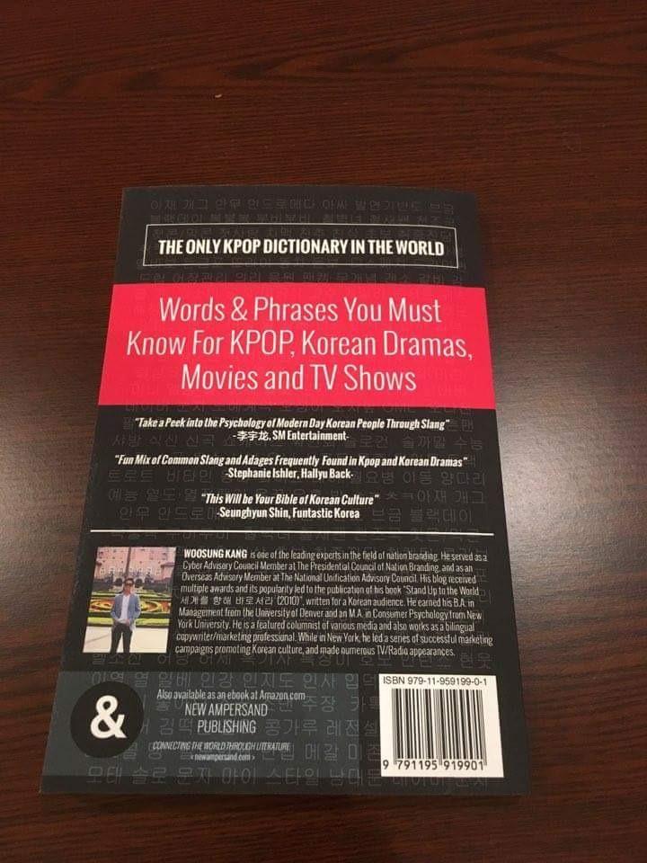 The KPOP Dictionary: 500 Essential Korean Slang Words and Phrases Every K-Pop, K-Drama, K-Movie Fan Should Know customer photo 1