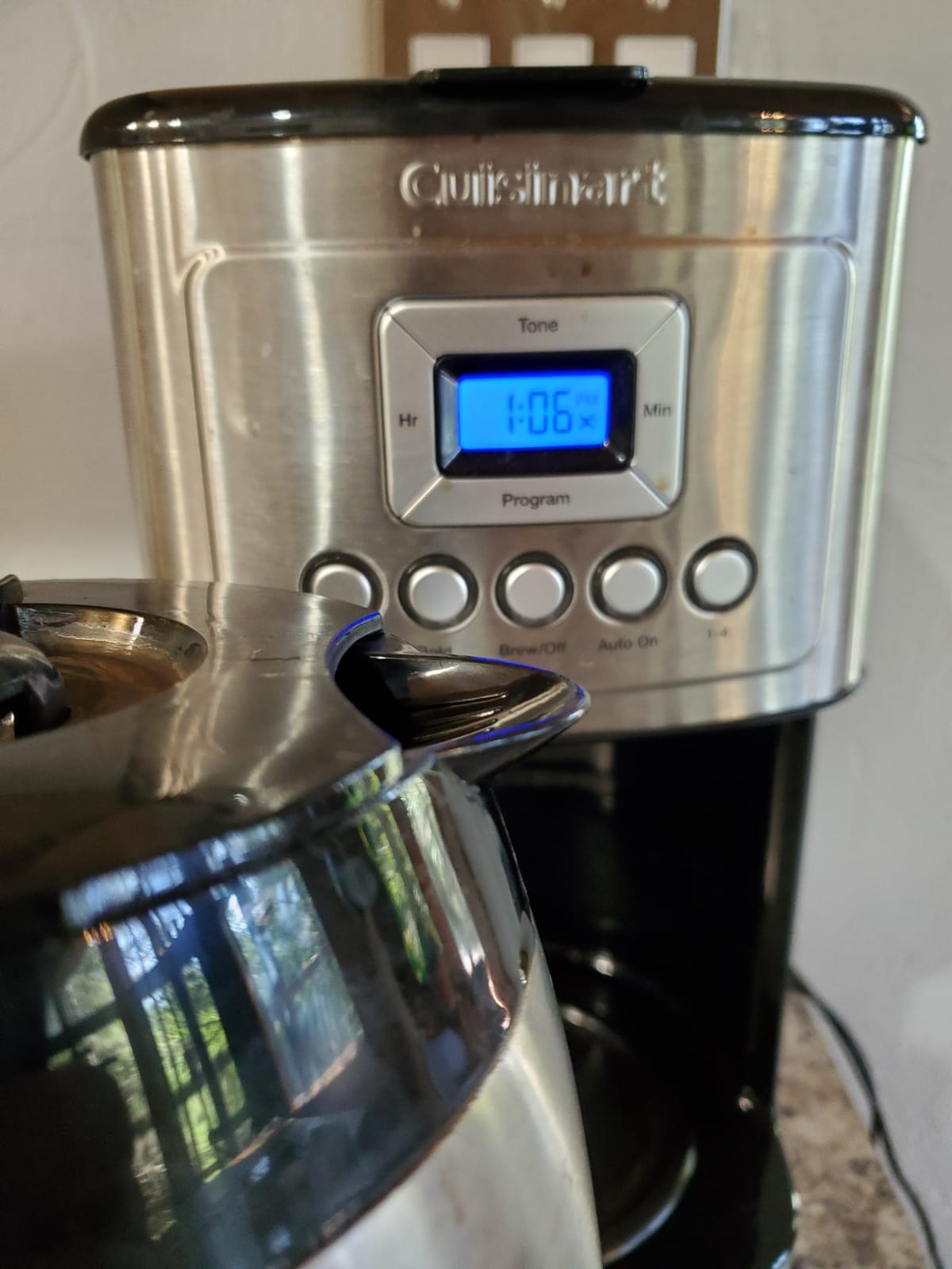 Cuisinart 12-Cup Coffee Maker, Programmable PerfecTemp Thermal Carafe Coffee Machine with 1-4 Cup Setting, Brew Strength Control and Brew Pause, Stainless Steel, DCC-3400NAS customer photo 2