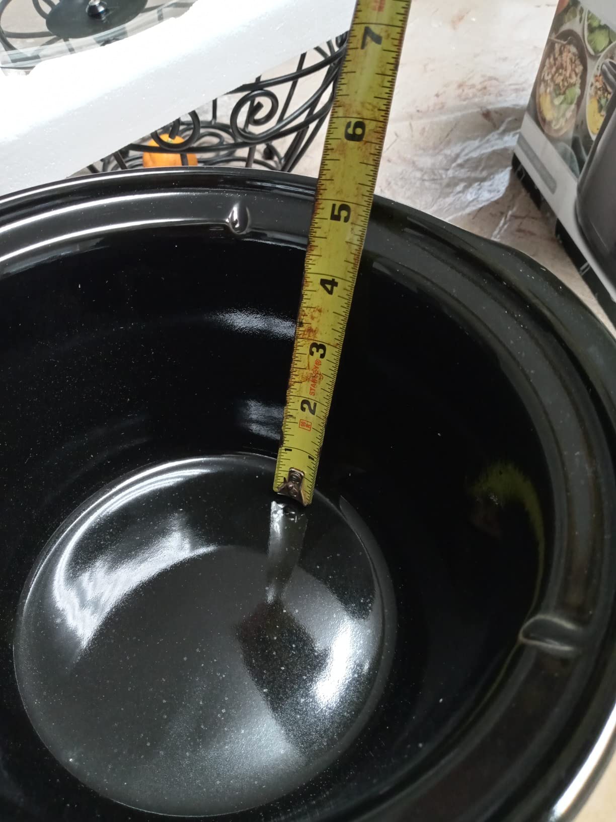 Elite Gourmet MST-350B Electric Slow Cooker, Adjustable Temp, Entrees, Sauces, Stews & Dips, Dishwasher Safe Glass Lid & Crock (3 Quart, Black) customer photo 2