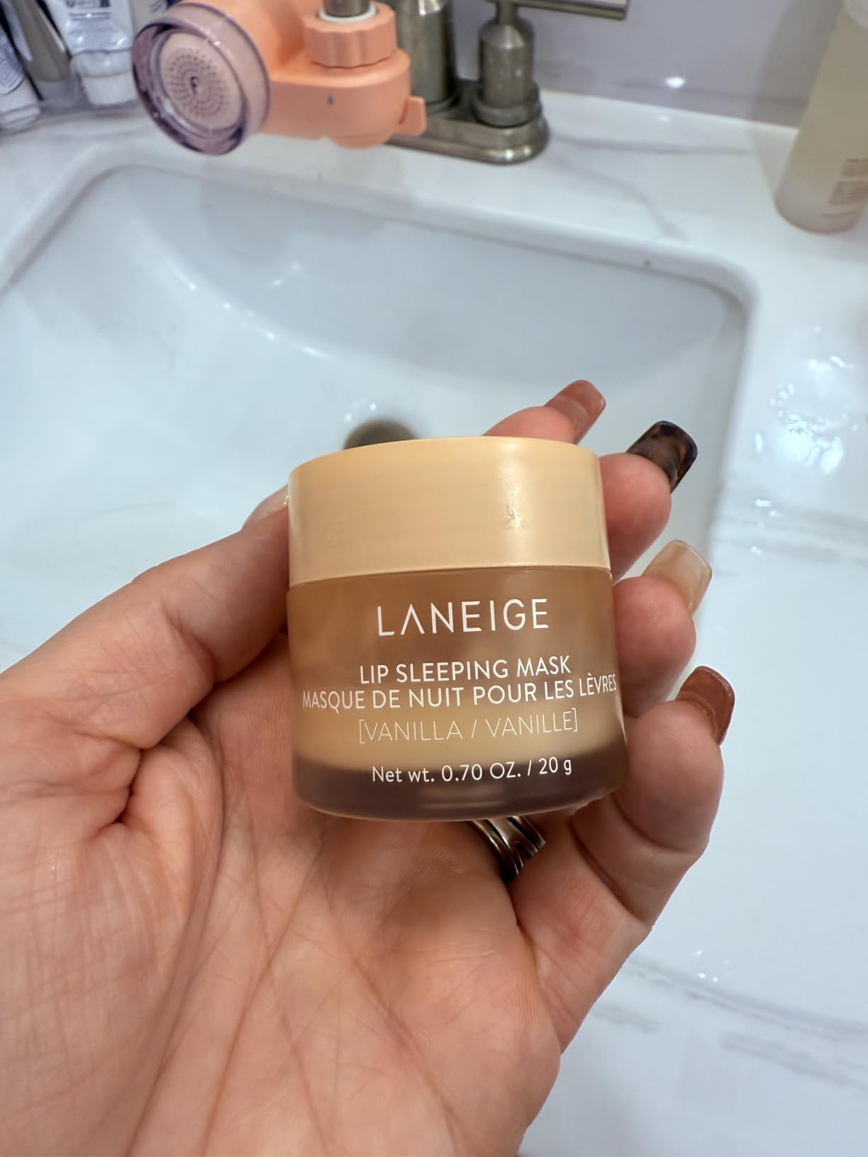 LANEIGE Lip Sleeping Mask: Korean Overnight Treatment For Dry Lips | Hydrating & Nourishing Overnight Lip Treatment Mask with Vitamin C, Shea & Murumuru Seed Butter customer photo 2