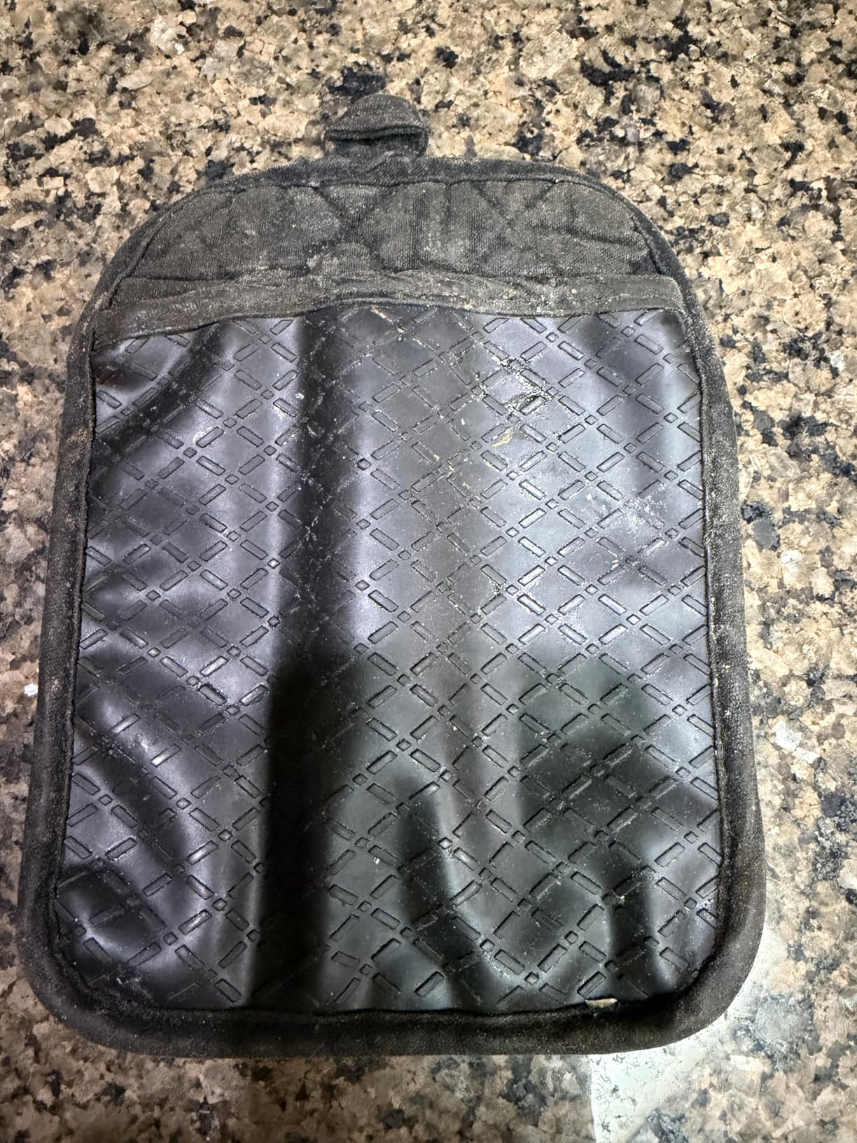 OXO Good Grips Silicone Pot Holder - Black customer photo 1