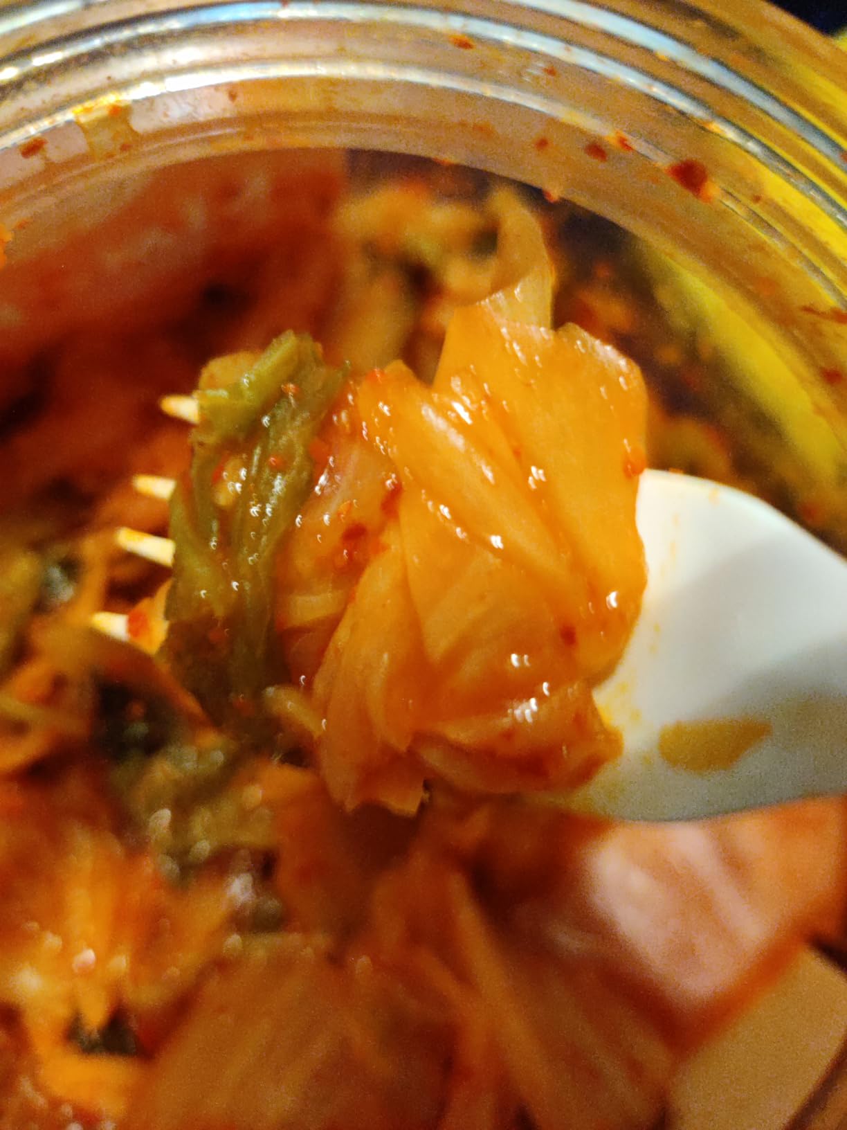 Jongga Mat Kimchi 52.9 oz (1.5kg) Cut Cabbage Kimchi - Imported from Korea customer photo 1