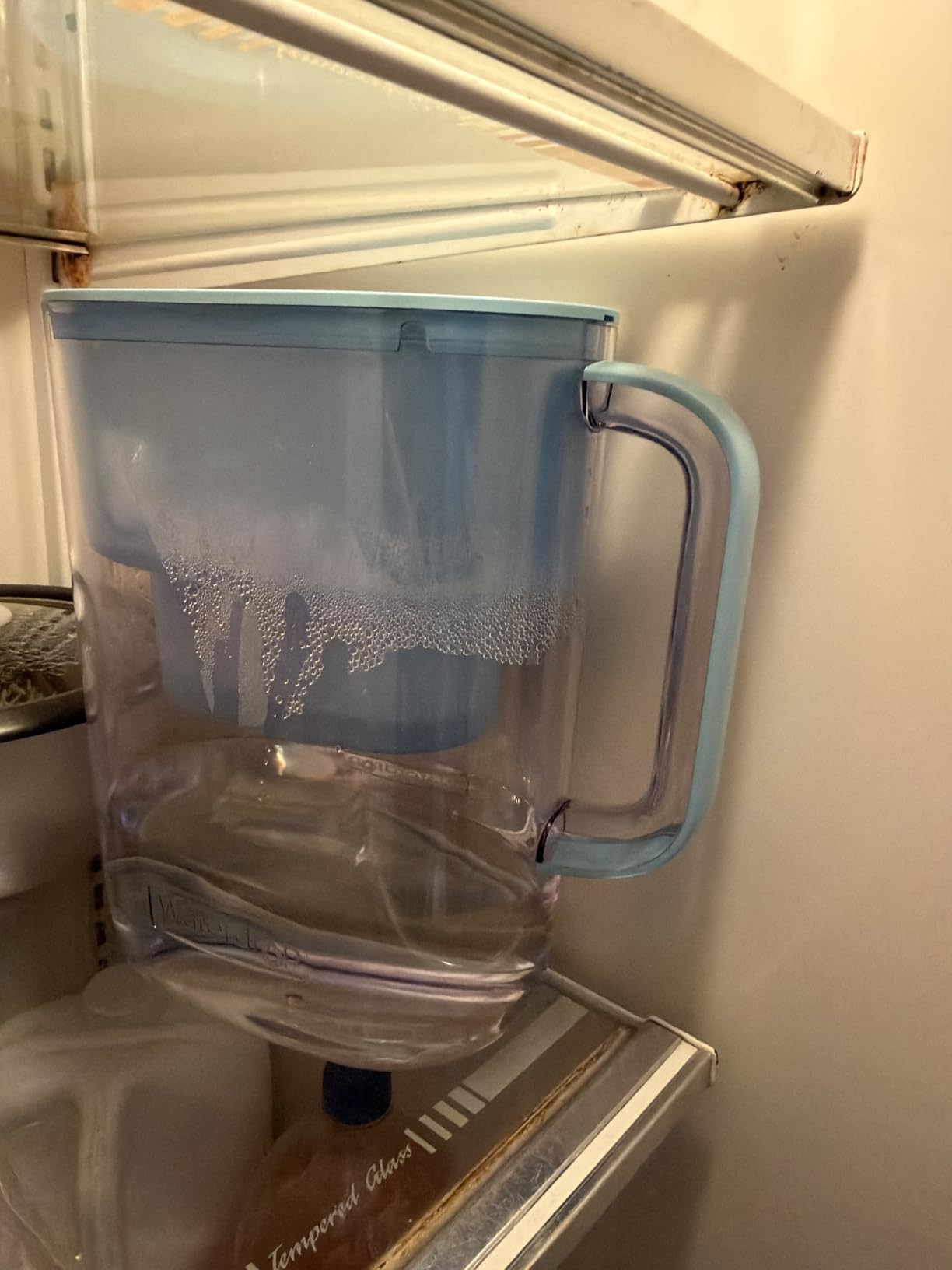 Waterdrop PT-07B Water Filter Pitcher, 10-Cup, NSF Certified, Blue | 200-Gallon Long-Life Filter, Improves Coffee & Tea Taste, Reduces PFOA/PFOS and Chlorine, 5X Longer Filter Life customer photo 1