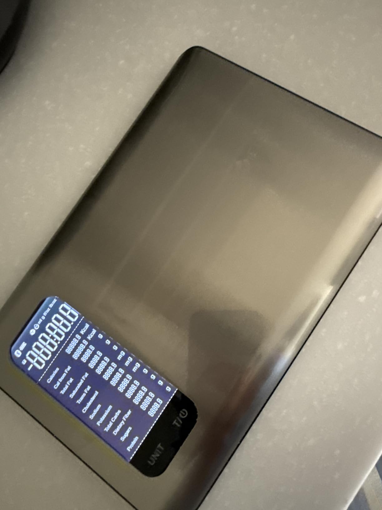 Etekcity Smart Food Kitchen Scale with Nutritional Calculator, Free App with 19 Nutrients Tracking, Calorie, Marco, Digital grams and ounces for weight loss, Premium Stainless Steel, 11lb customer photo 2