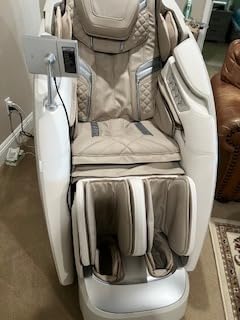 Os-Pro Admiral AS Massage Chair with LED Light Control, Advanced 3D Technology, Auto Body Scan, SL-Track Massage, Space Saving Technology, Zero Gravity Mode, 6 Massage Styles (Taupe) customer photo 2