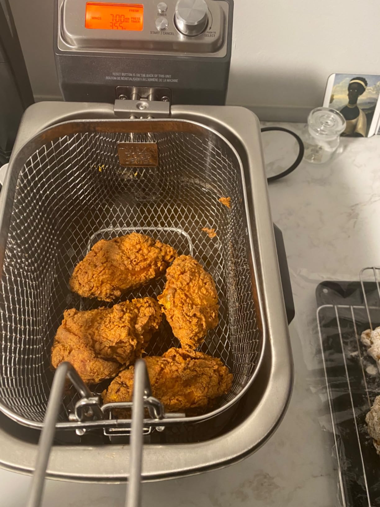Mr.HUNG Fried Chicken Batter Mix Flour with Pepper & Garlic (1 KG x 1 BAGS) customer photo 1