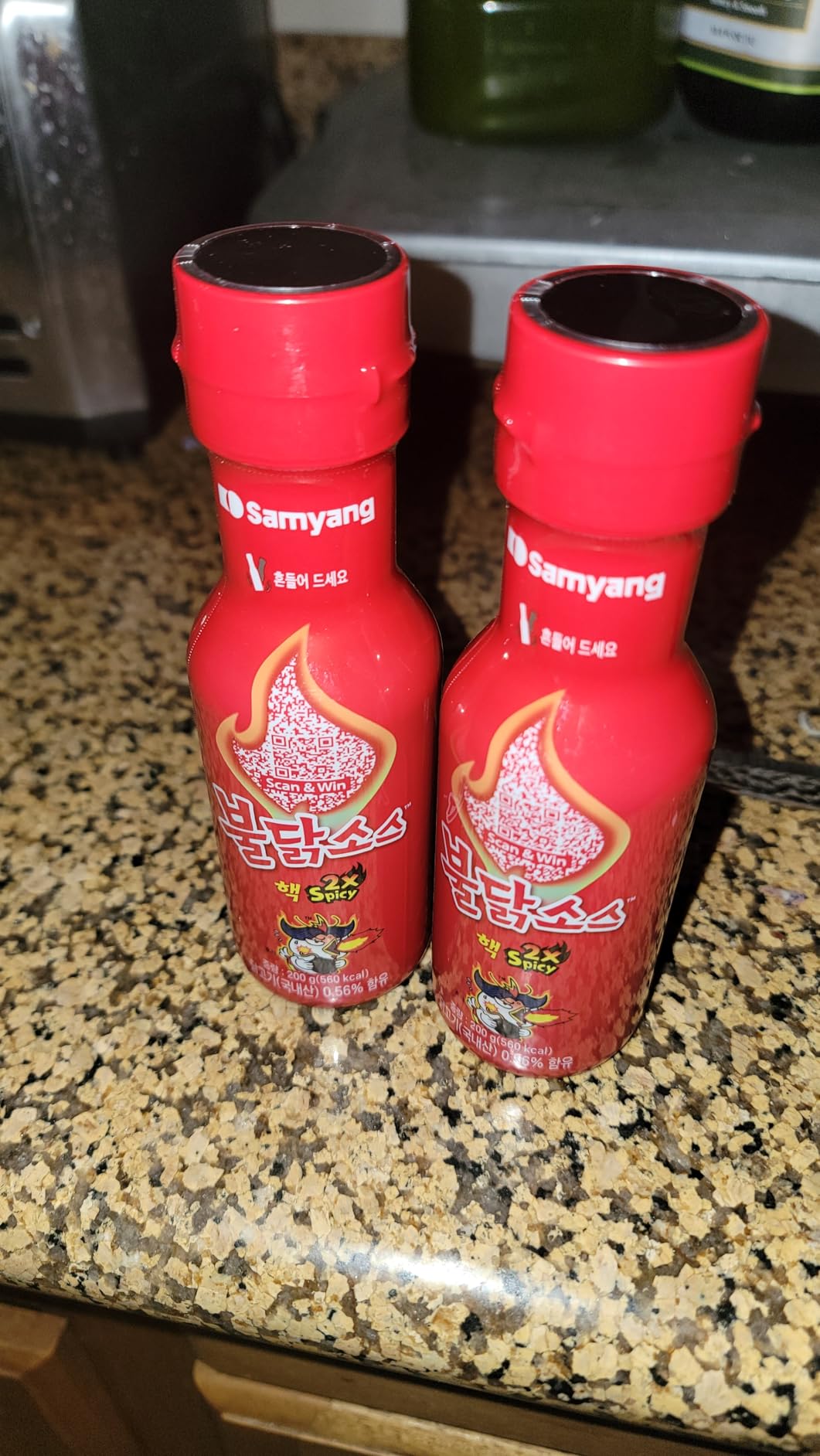 [Samyang] Extremely Spicy! HACK Bulldark Spicy Chicken Roasted Sauce 200g / Korean food/Korean sauce/Asian dishes/Fire Noodle Challenge (pack of 2) customer photo 2