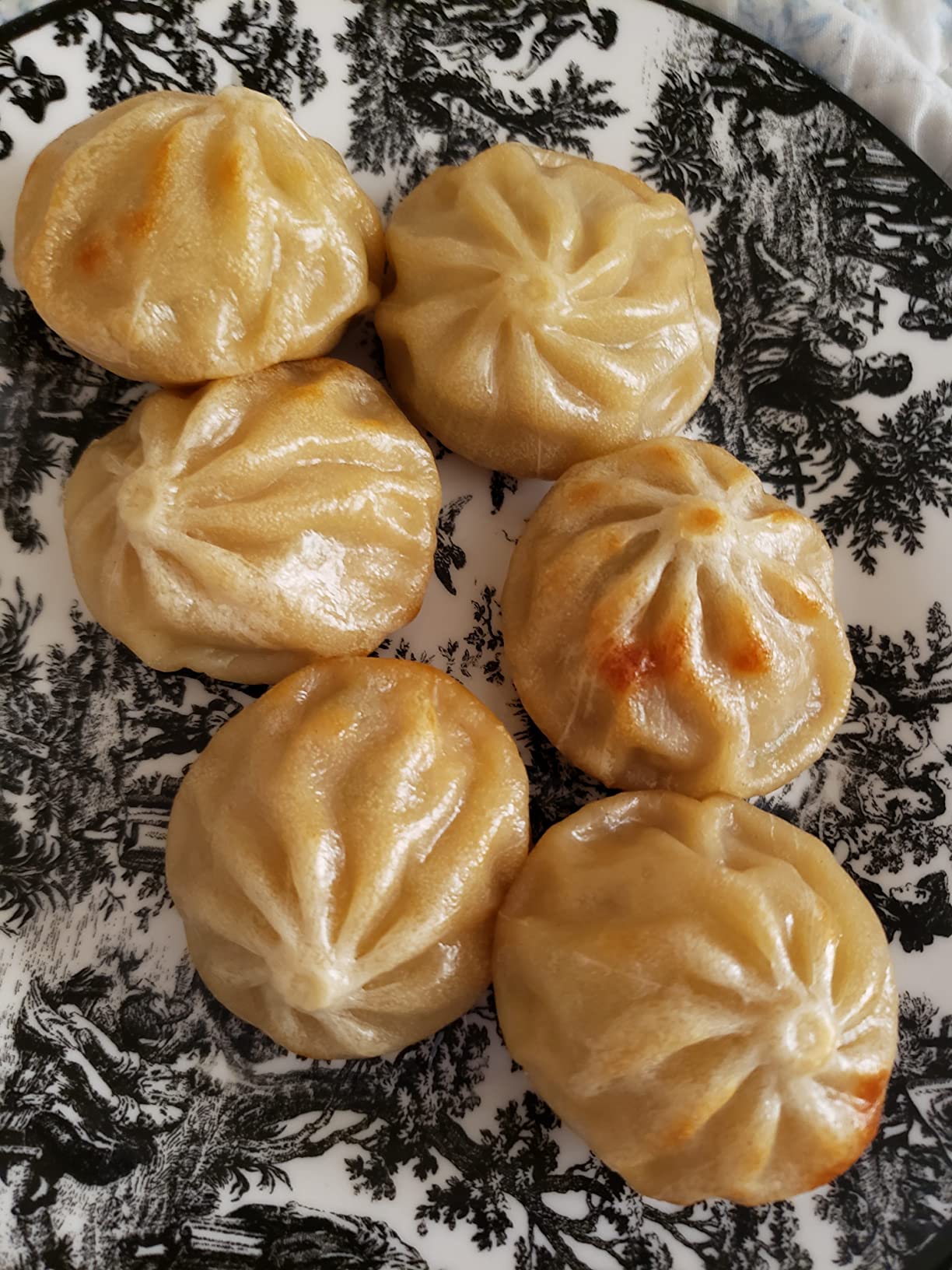 Bibigo, Steamed Dumpling Pork Vegetable, 6.6 Ounce customer photo 2