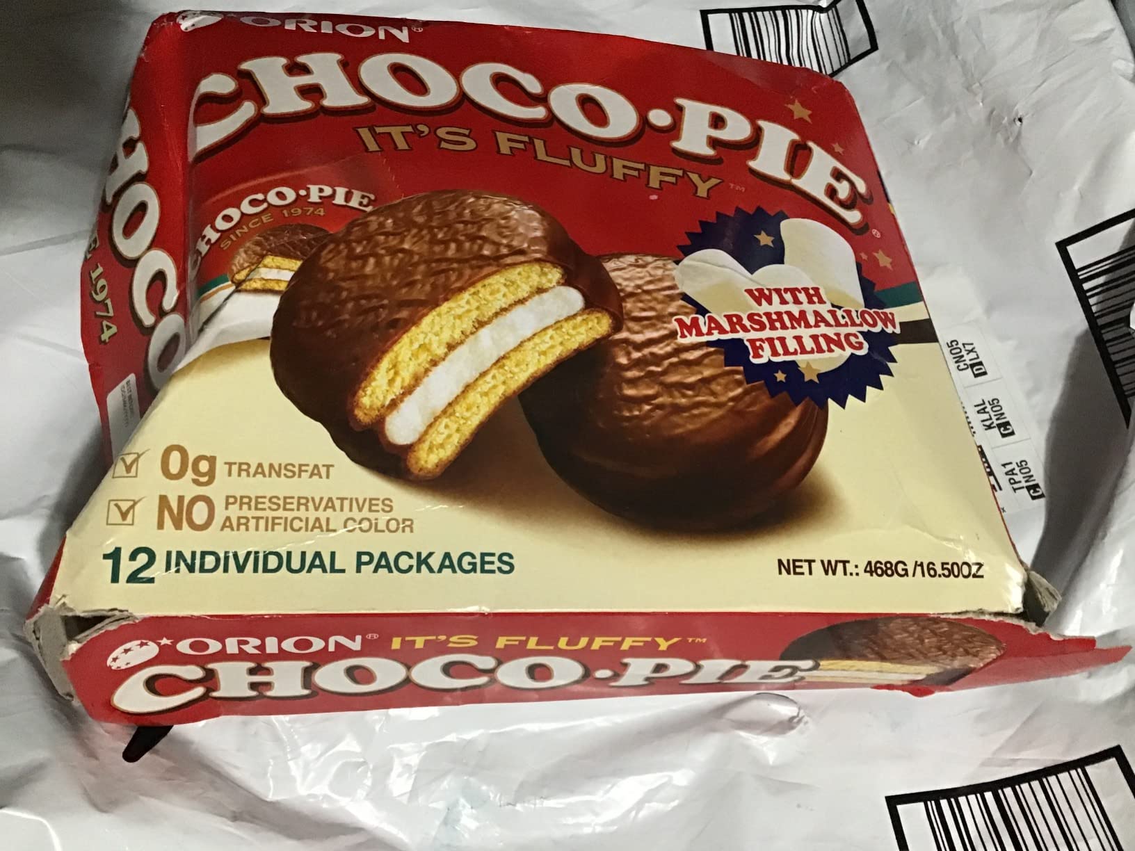 Orion Choco Pie w/ Marshmallow Filling 468g customer photo 2