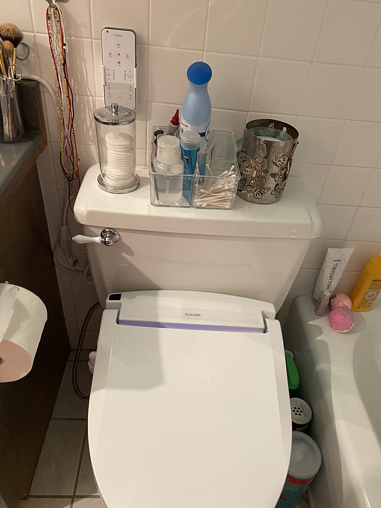 LE99 Bidet Toilet Seat, Fits Elongated Toilets, Electric Bidet with Remote, Warm Air Dryer, Strong Wash Mode, Stainless-Steel Nozzle, Saved User Settings & Easy Installation customer photo 1