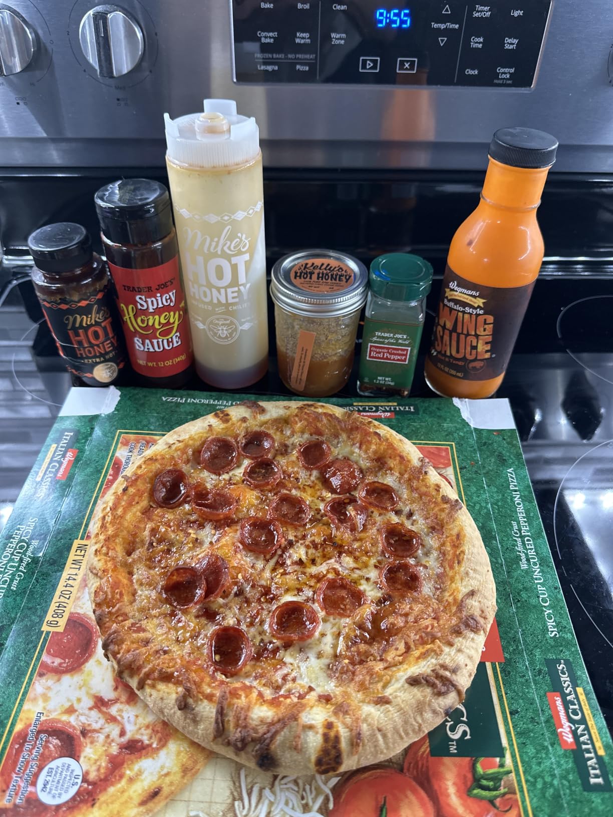 Mike's Hot Honey, America's #1 Brand of Hot Honey, Spicy Honey Infused with Chili Peppers, Certified Kosher, Gluten-Free, Paleo-Friendly (10oz Bottle) customer photo 1