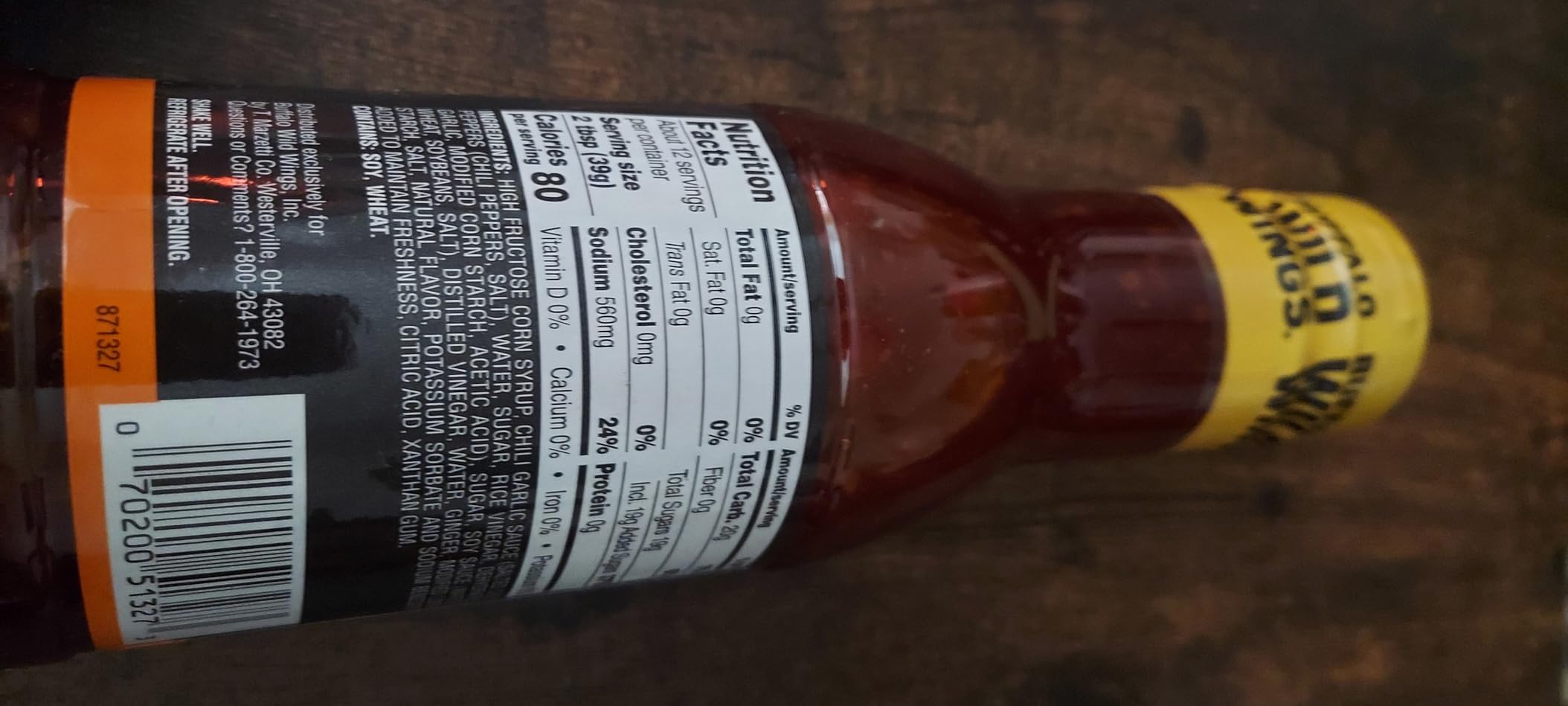 Buffalo Wild Wings Asian Zing Sauce, 12 fl. oz., Perfect Dipping Sauce, Chicken Marinade, Stir Fry Sauce and Wing Seasoning, Delicious Chili Pepper, Soy and Ginger Flavors customer photo 1