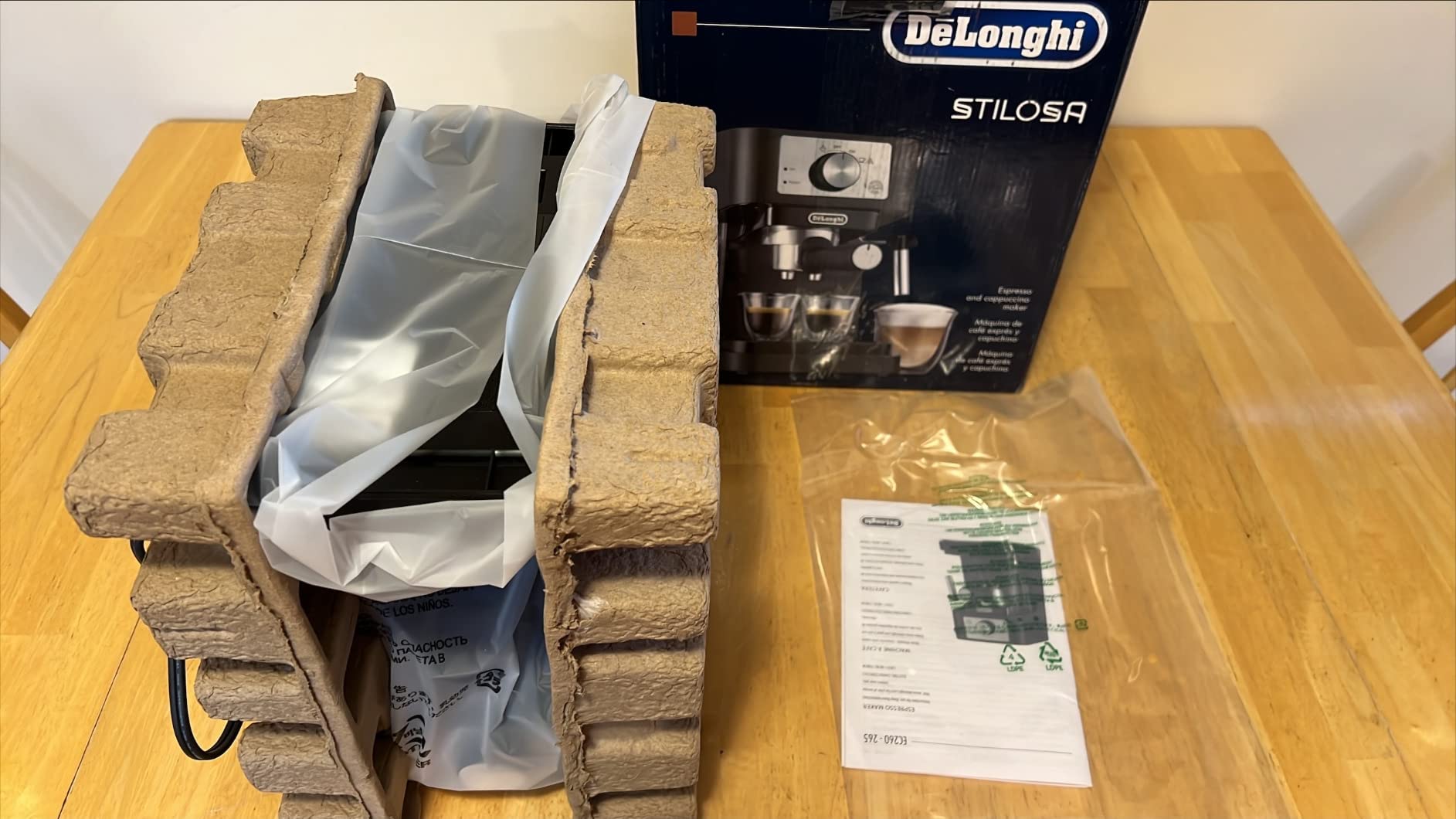 De'Longhi Stilosa Compact Manual Espresso Machine with Manual Milk Frother customer photo 2