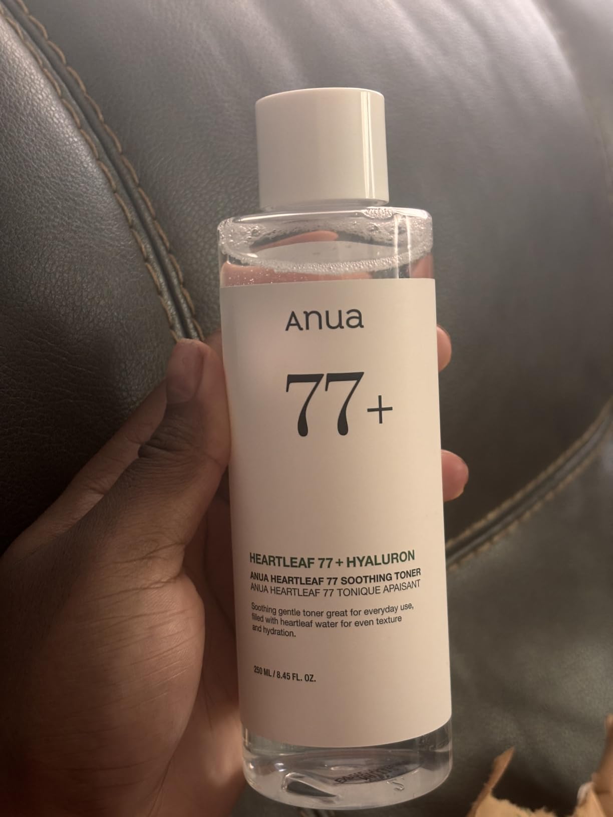 Anua Heartleaf 77 Soothing Toner, Moisturizing & Calming Facial Toner for Glass Skin, Hyaluronic Acid, Lightweight Hydration for Sensitive Skin, Korean Skin Care, 16.9 fl.oz customer photo 1