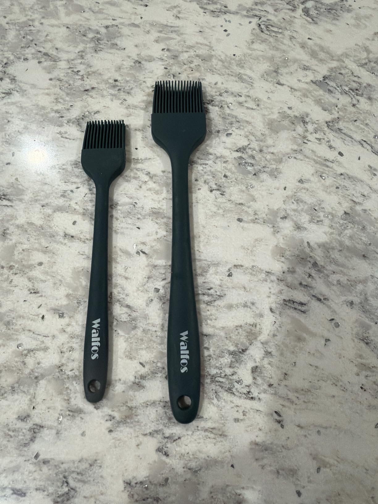 Walfos 600°F Heat Resistant Silicone Basting Brushes BPA Free Pastry Brush customer photo 1