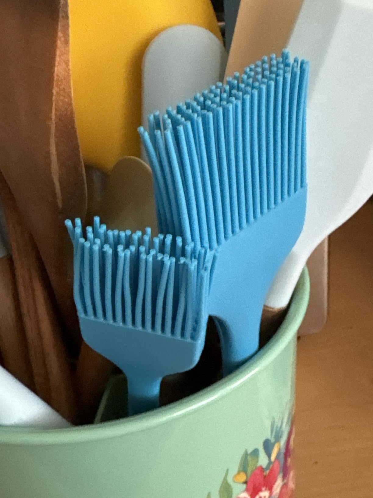 Walfos 600°F Heat Resistant Silicone Basting Brushes BPA Free Pastry Brush customer photo 2
