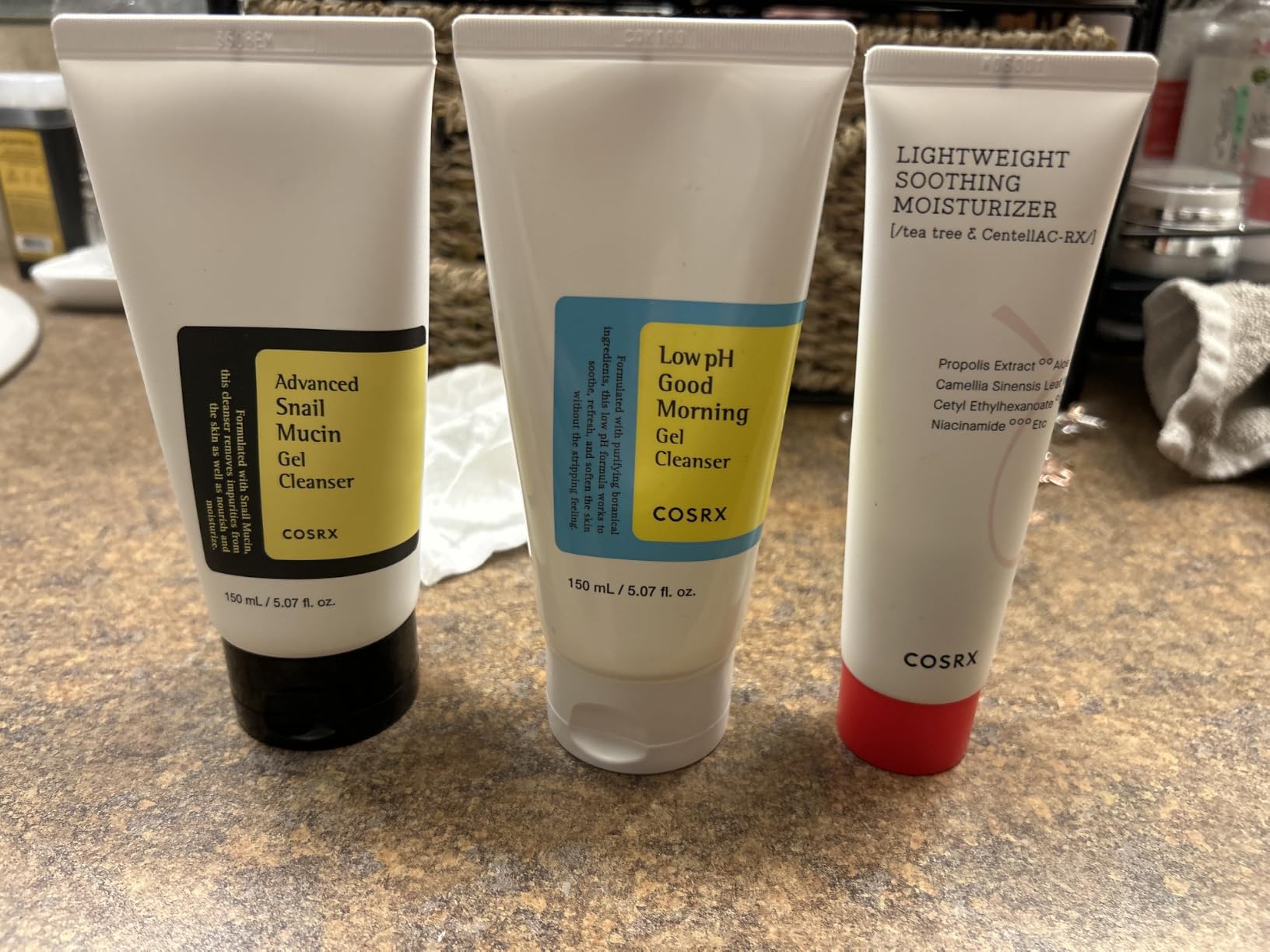 COSRX Advanced Snail Mucin Gel Cleanser for Dull, Sensitive Skin 5.07 oz. customer photo 2