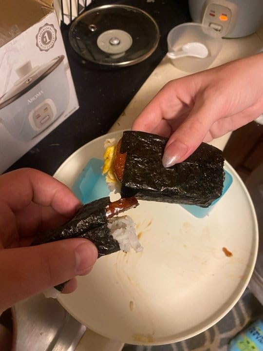 Surasang Premium Nori Sheets for Sushi & Gimbap | Korean Roasted Seaweed Sheets, 20 Full Size Sheets customer photo 2