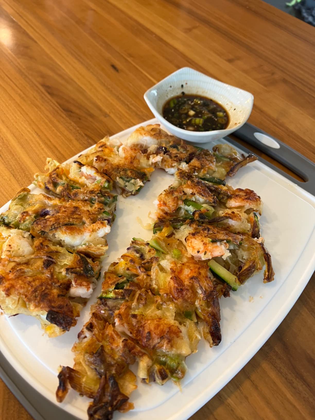 Surasang Buchimgaru Korean Pancake Mix | Pajeon Scallion, Kimchi Jeon, and Seafood Pancakes, Korean Cooking Ingredients Pantry Staple, 2 Pounds customer photo 1