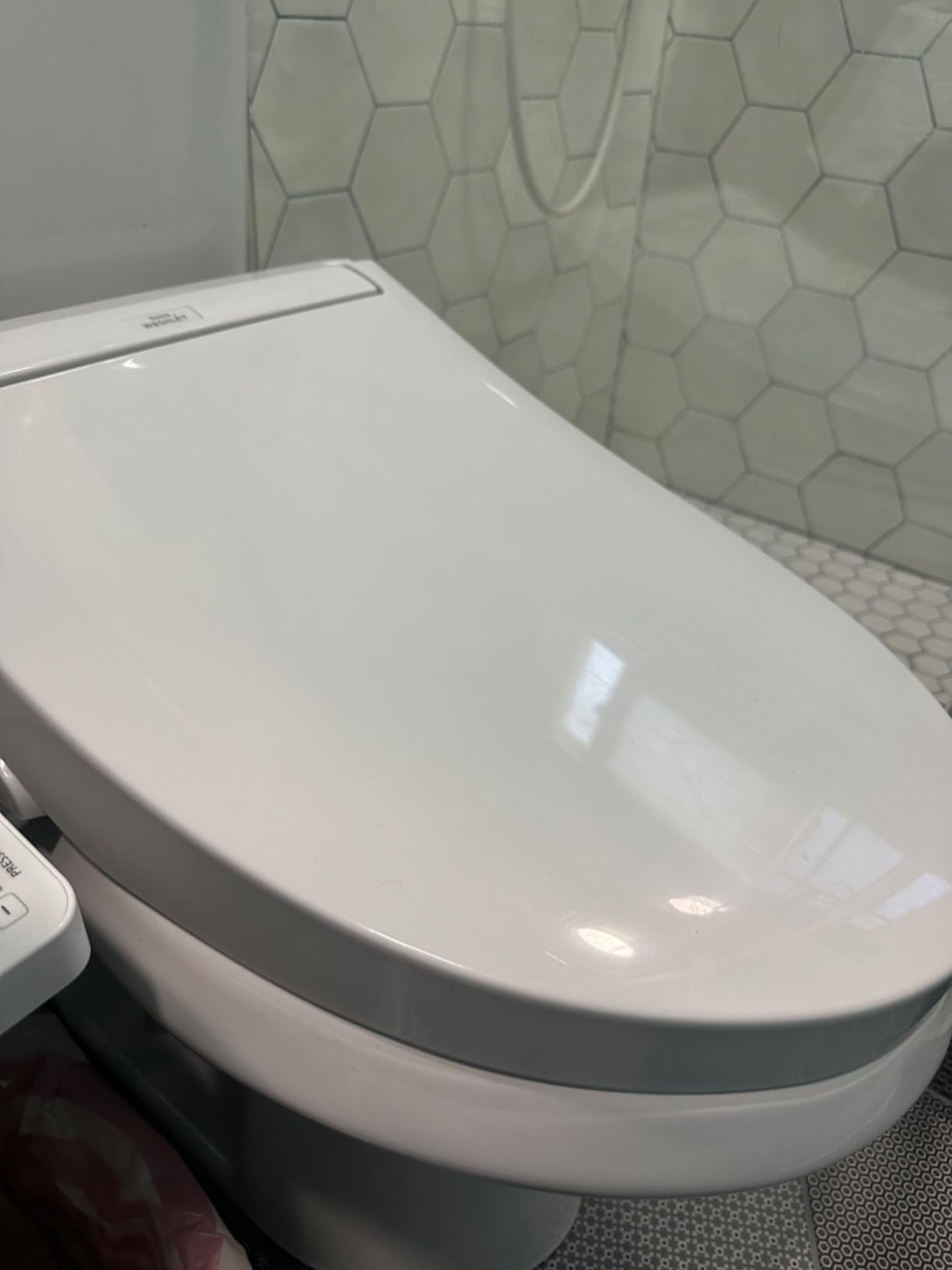 TOTO WASHLET C2 Electronic Bidet Toilet Seat with PREMIST and EWATER+ Wand Cleaning, Elongated, Cotton White - SW3074#01 customer photo 1