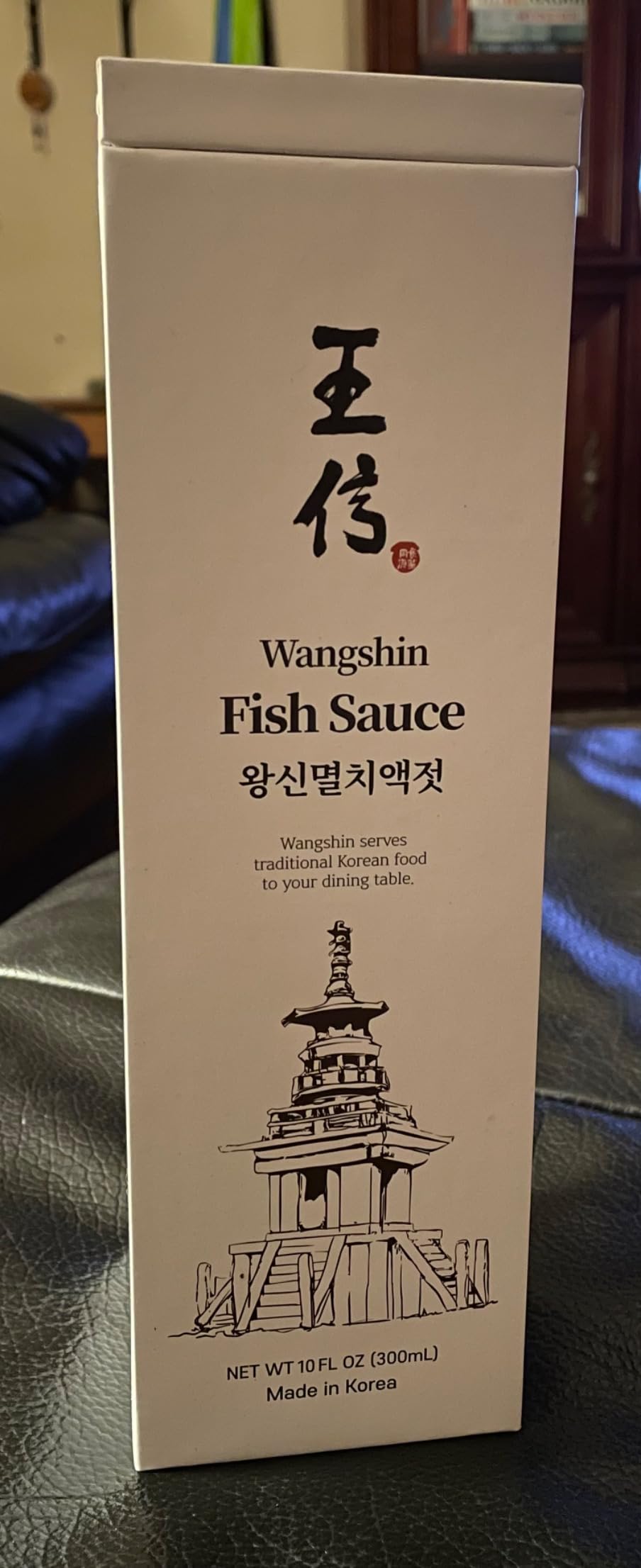 Wangshin Fish Sauce (10 fl oz) | Artisanal Korean Fish Sauce Aged 2 Years | Made with Just Anchovy & Salt | Non-GMO Project Verified | No Preservatives customer photo 2