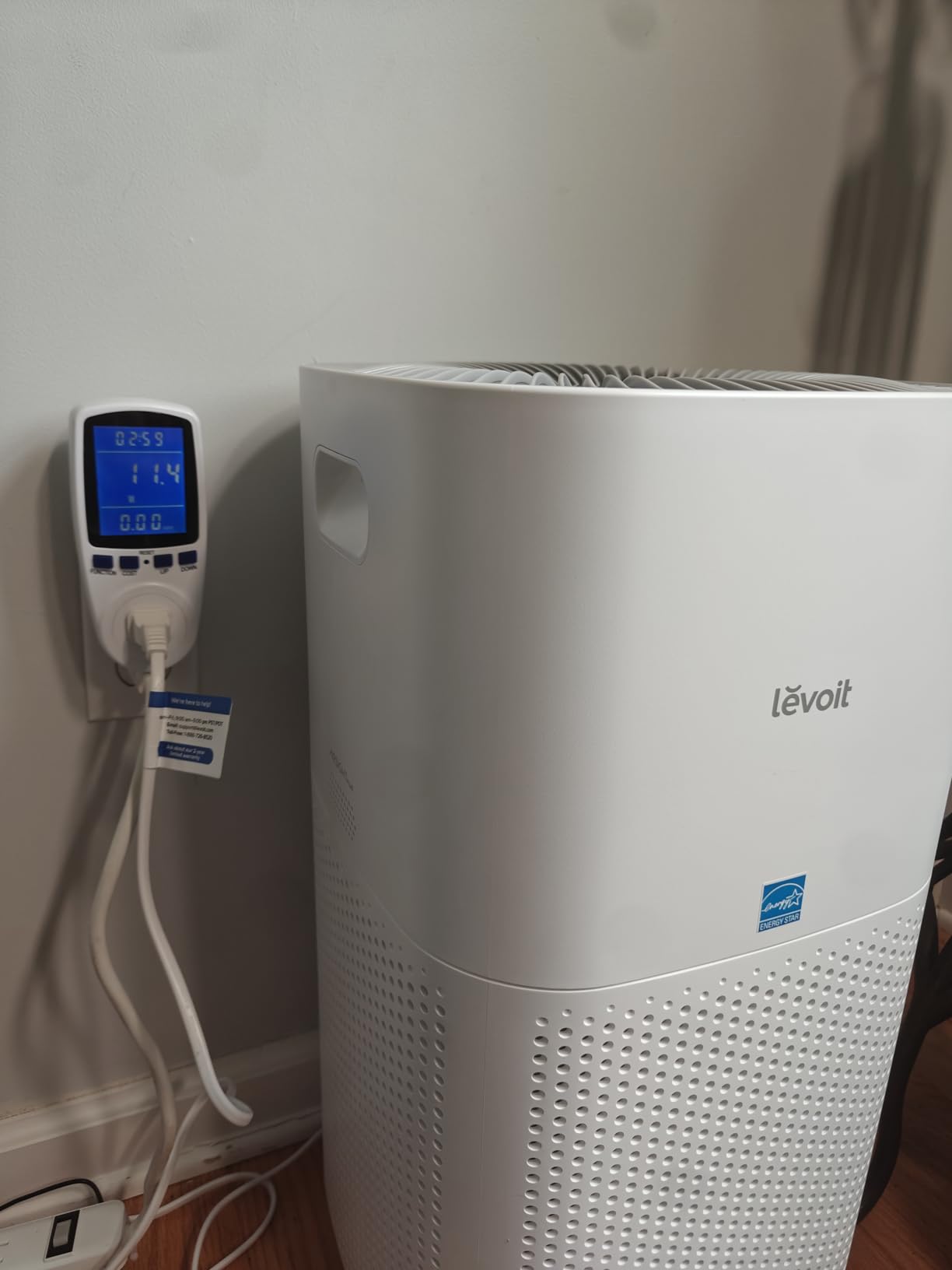 Levoit Smart Air Purifiers for Home Large Room up to 2933 Ft², Core 600S-P | HEPA Sleep Mode, Remote Control, by Alexa&APP, AHAM VERIFIDE, Energy efficient 3-in-1 Filter For Smoke, Pet Odor,Dust, White customer photo 2