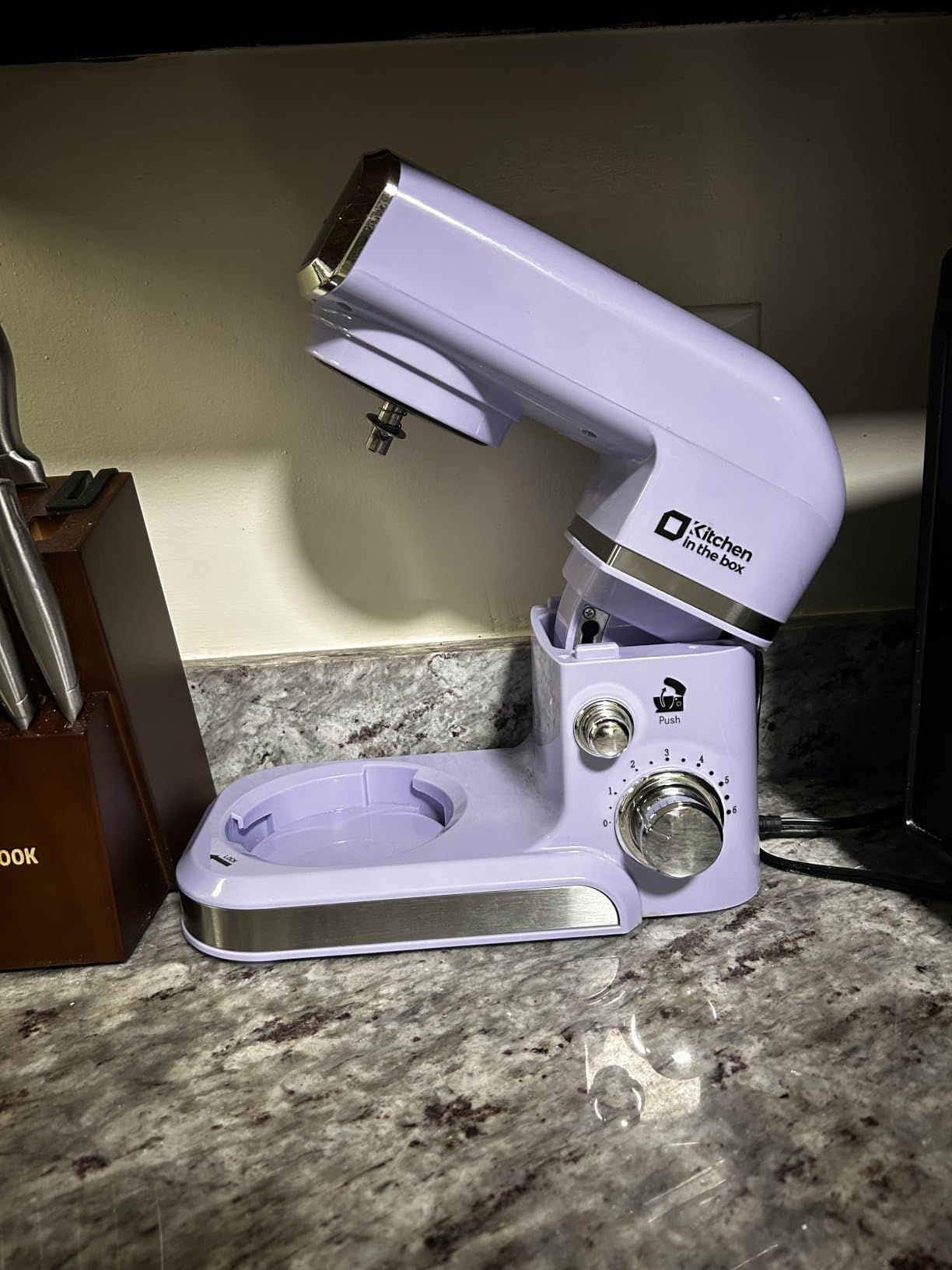 Kitchen in the box Stand Mixer, 3.2Qt Small Electric Food Mixer, 6 Speeds Portable Lightweight Kitchen Mixer customer photo 2